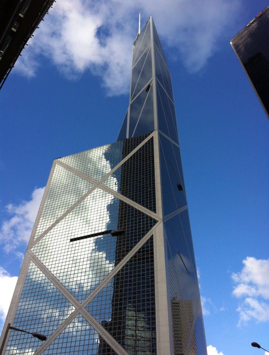 【攜程攻略】香港中銀大廈景點,劍指雲霄的中銀大廈在中環一片鱗次