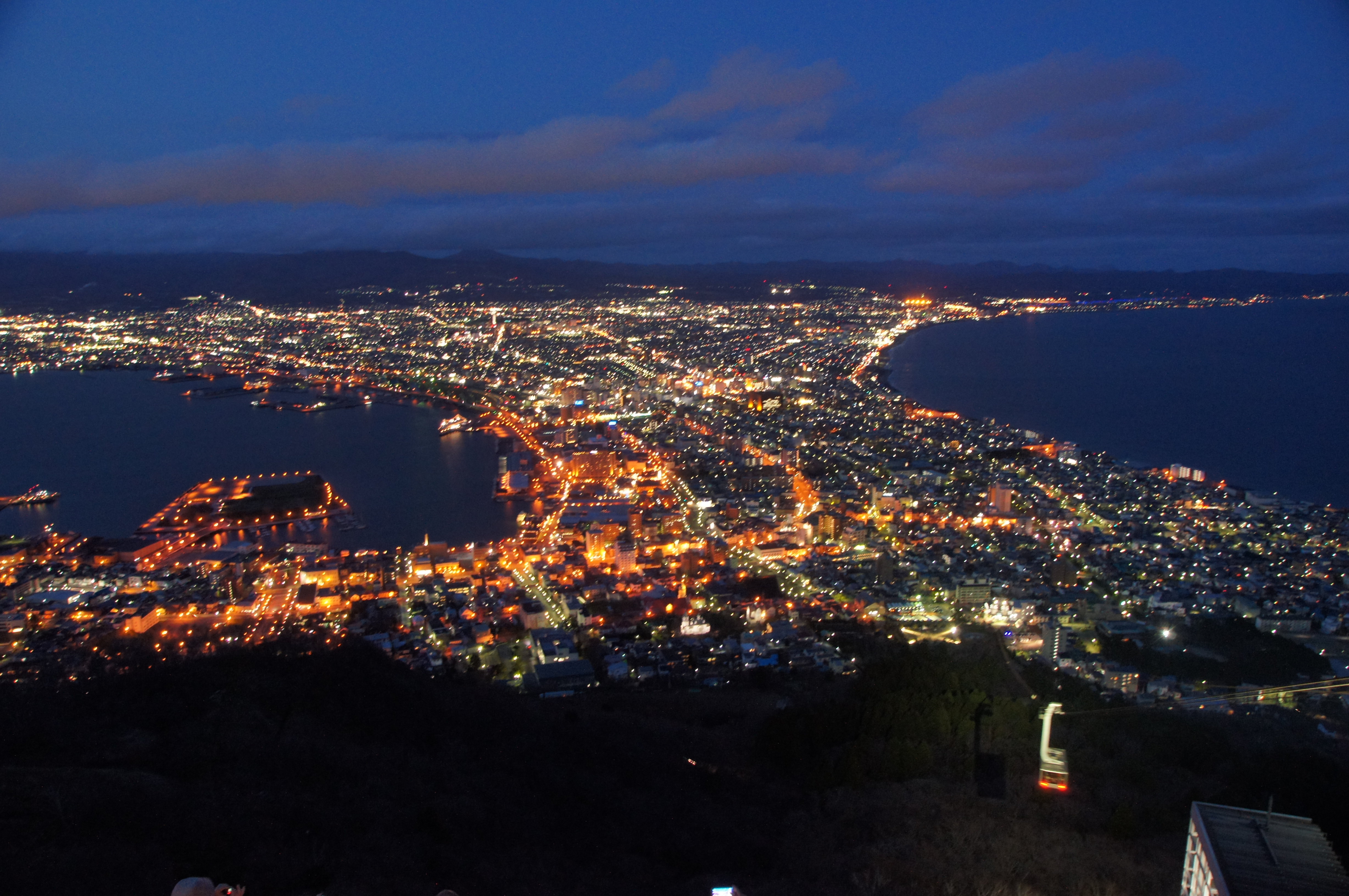 北海道函馆夜景图片
