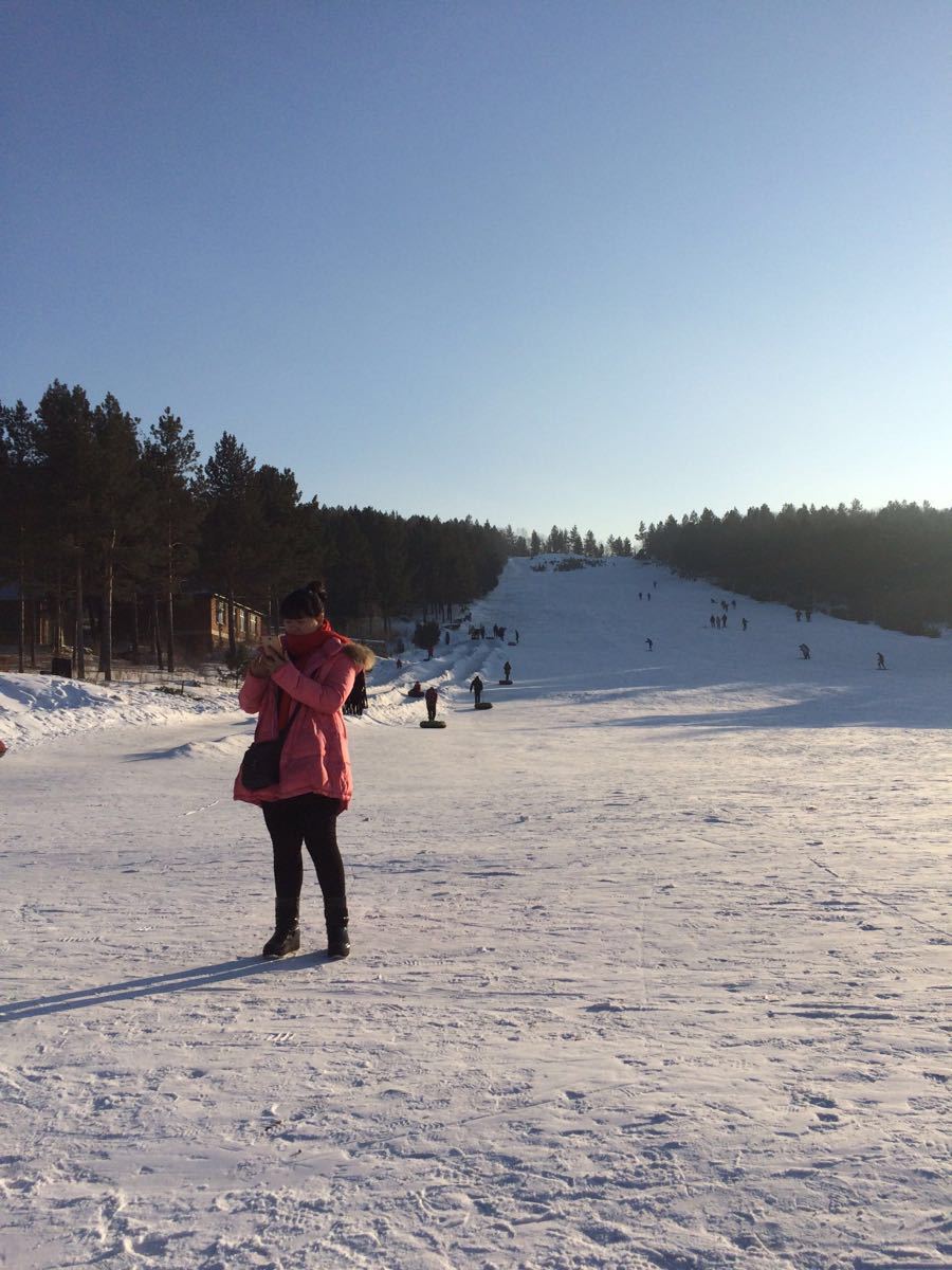 七台河市万宝山滑雪场图片