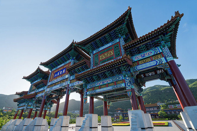 如萬松寺,雲峰法界,樂天真,盤山秀峰,門外一峰,雲淨寺,盤谷寺,青峰寺