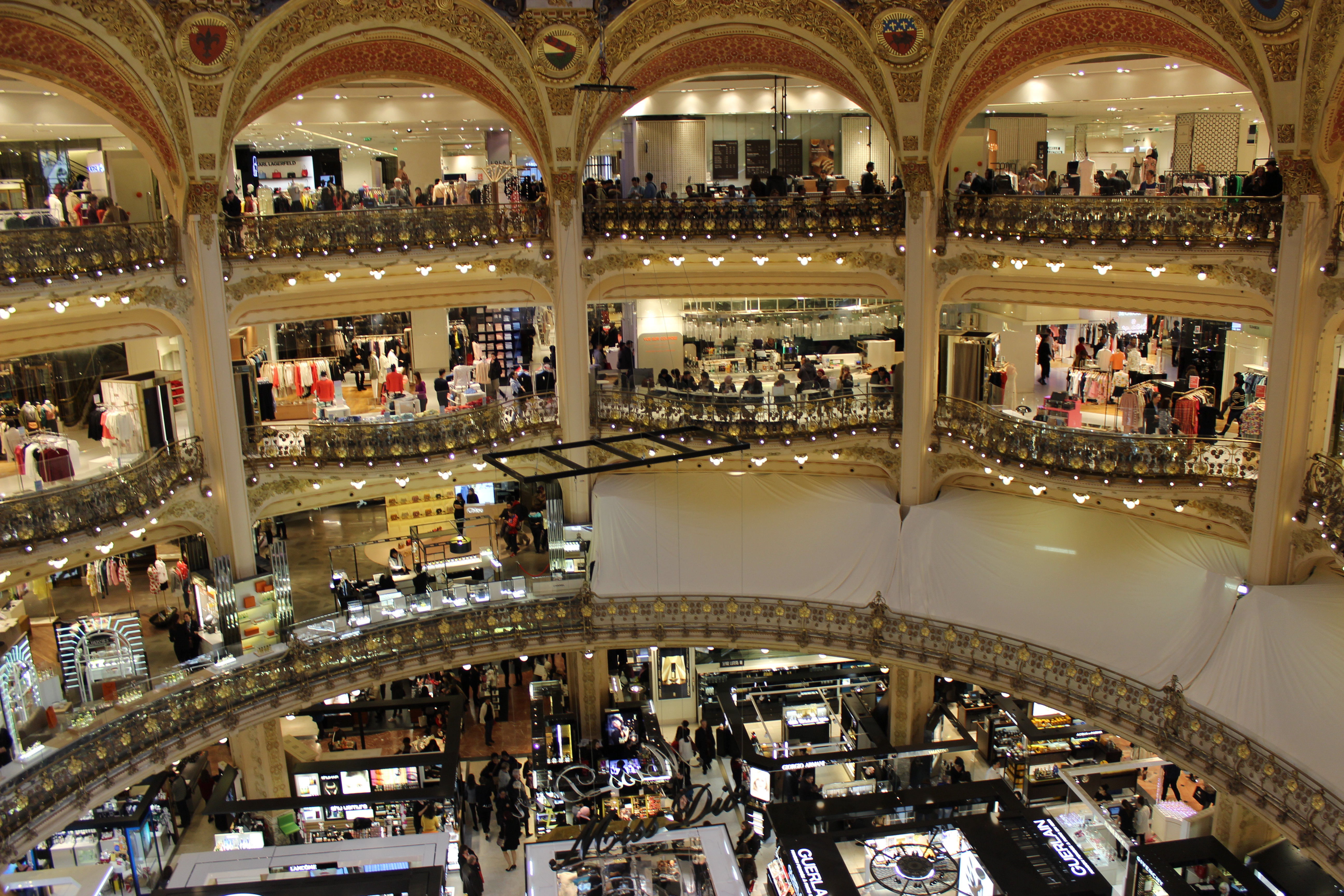 巴黎老佛爷百货公司(奥斯曼旗舰店)怎么样/如何去,老佛爷百货公司