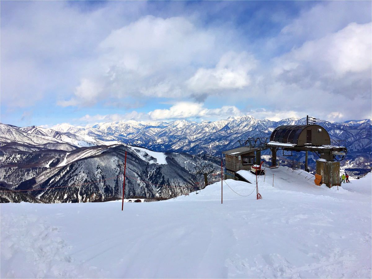 长野白马滑雪场图片