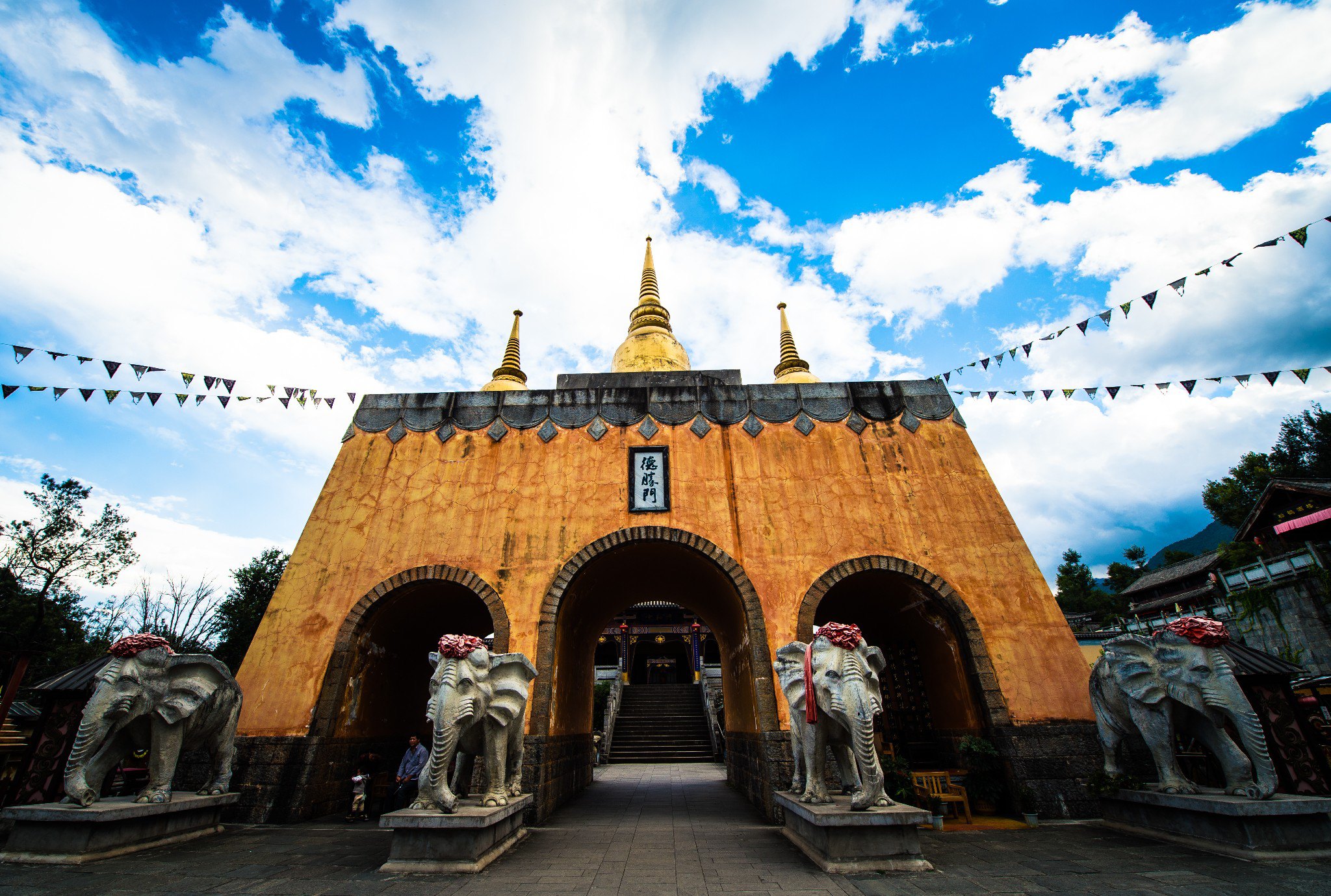 【携程攻略】大理天龙八部影视城景点,天龙八部影视城是我国西部最大