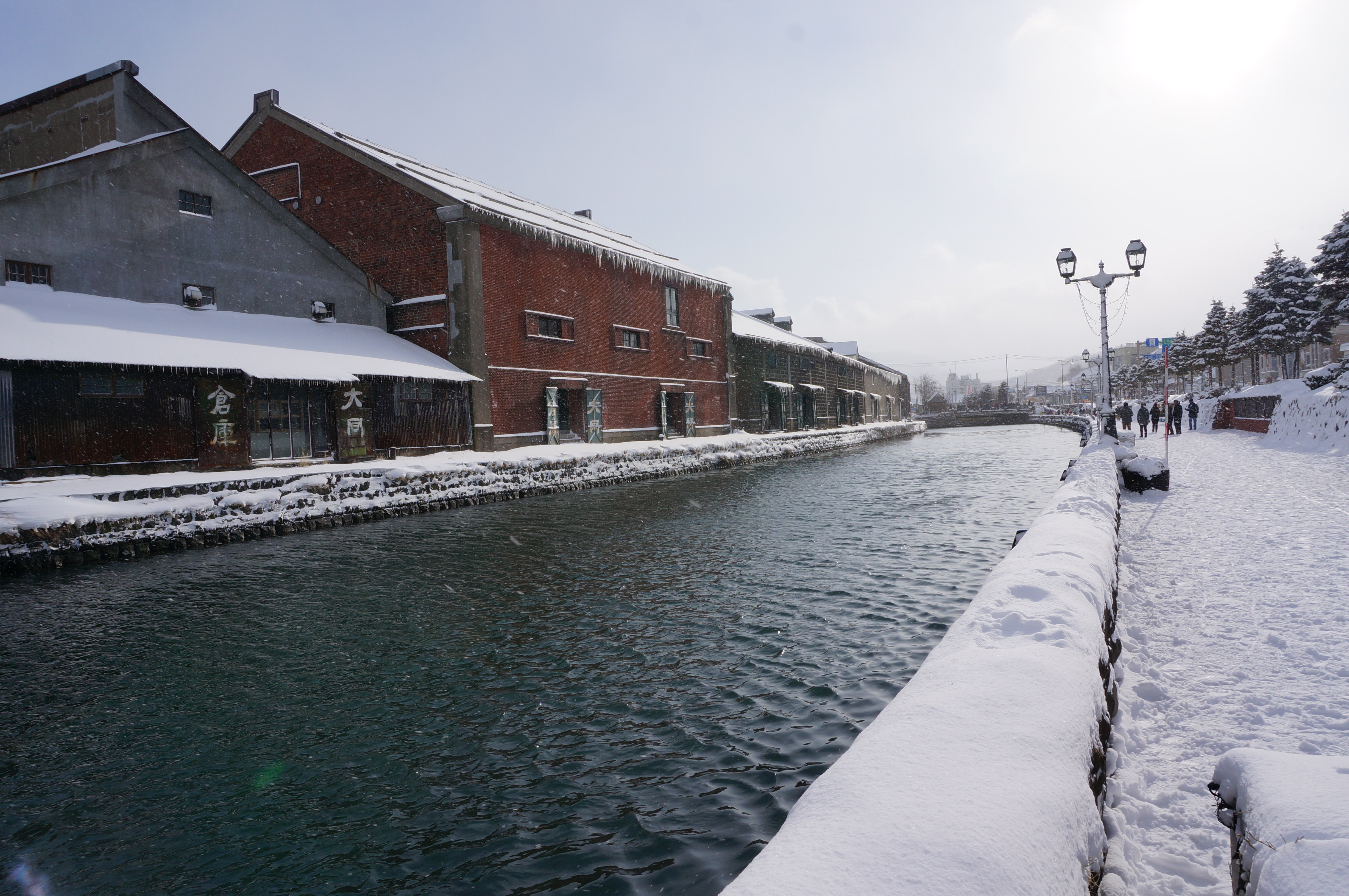 【携程攻略】小樽小樽运河景点,沿着这条细细长长的街道走向小樽 运河