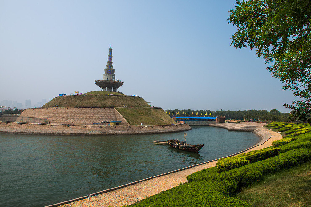 辽阳灯塔风景区图片