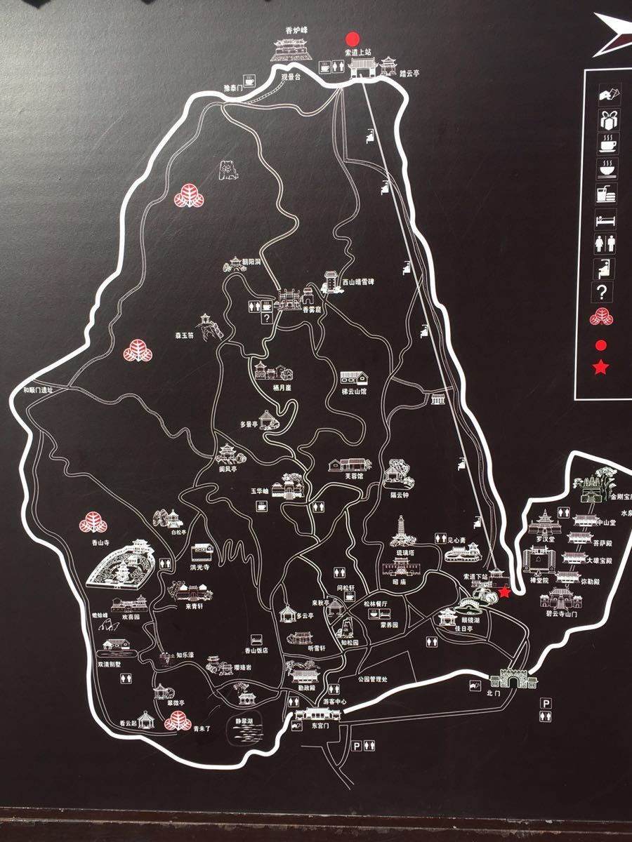 厦门香山地图详细地图图片