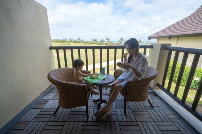 逸の塞班#带着婚纱带上娃 19个月baby的妖艳塞班浪漫首尔