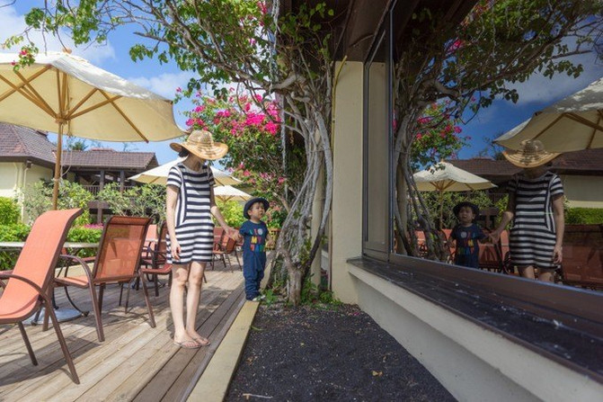 逸の塞班#带着婚纱带上娃 19个月baby的妖艳塞班浪漫首尔