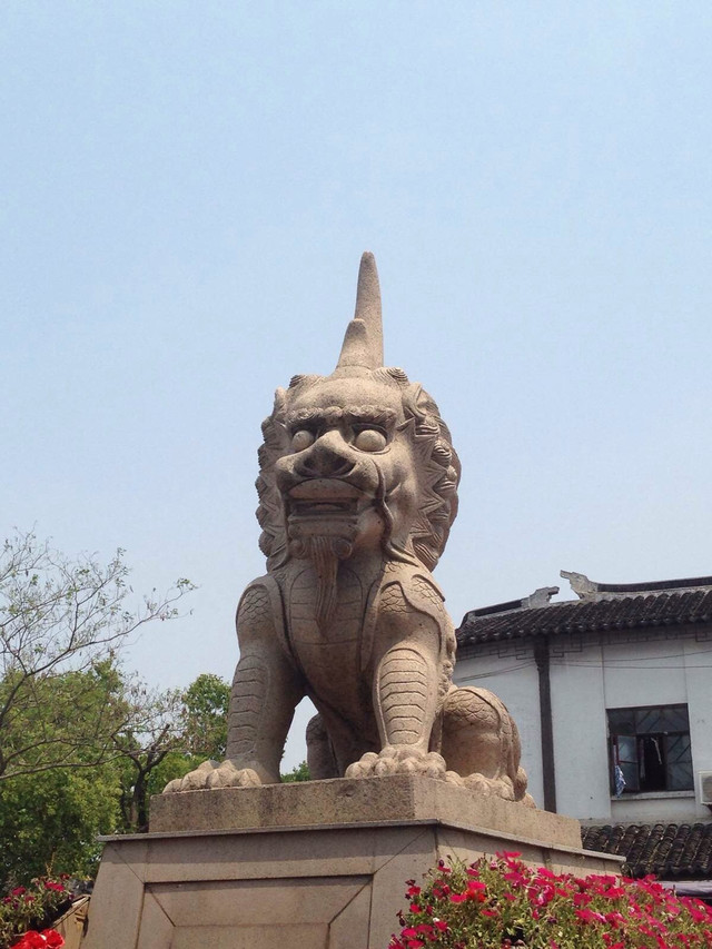 苏州甪直古镇看小桥流水