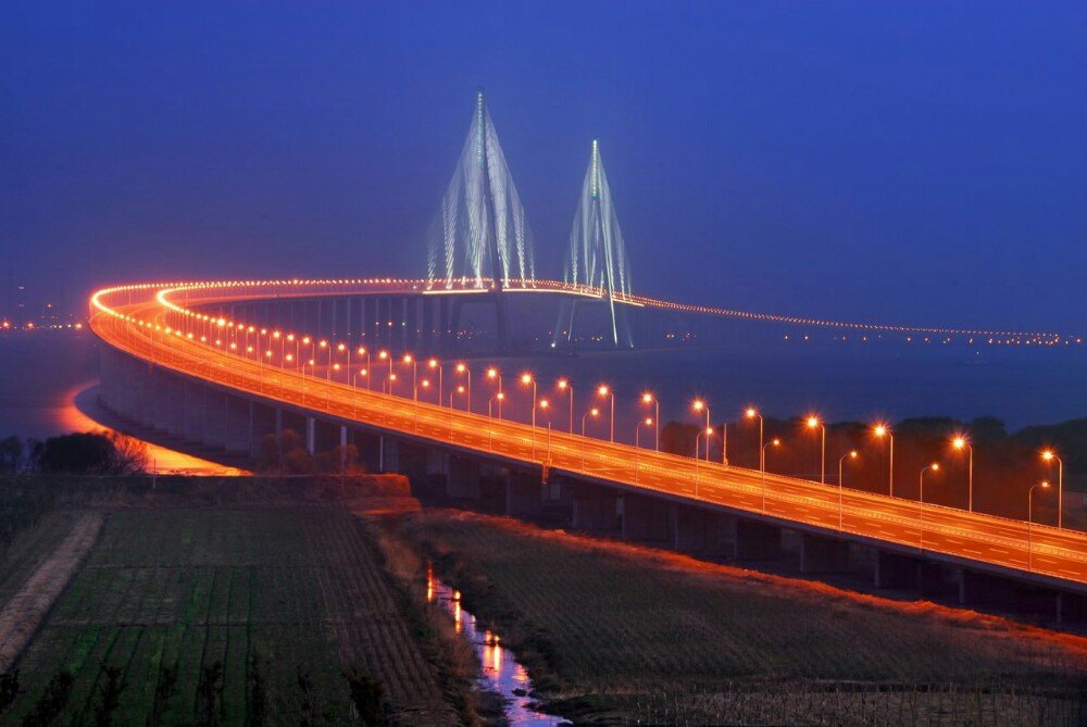 苏通大桥桥墩图片