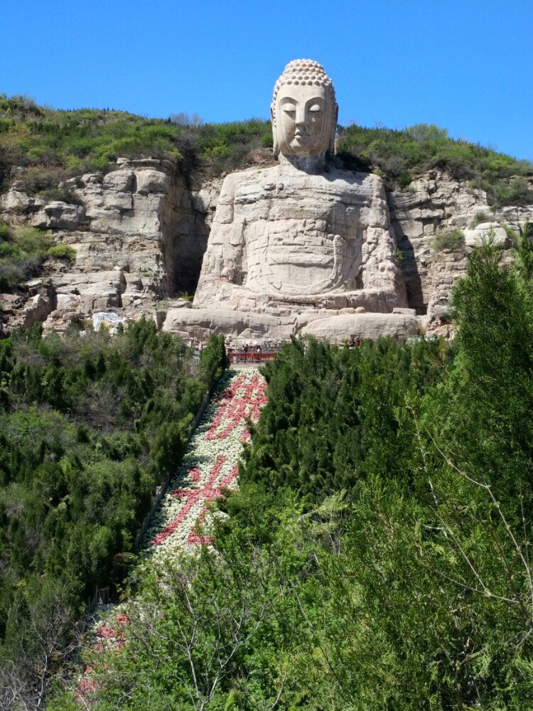 蒙山大佛旅遊景點攻略圖