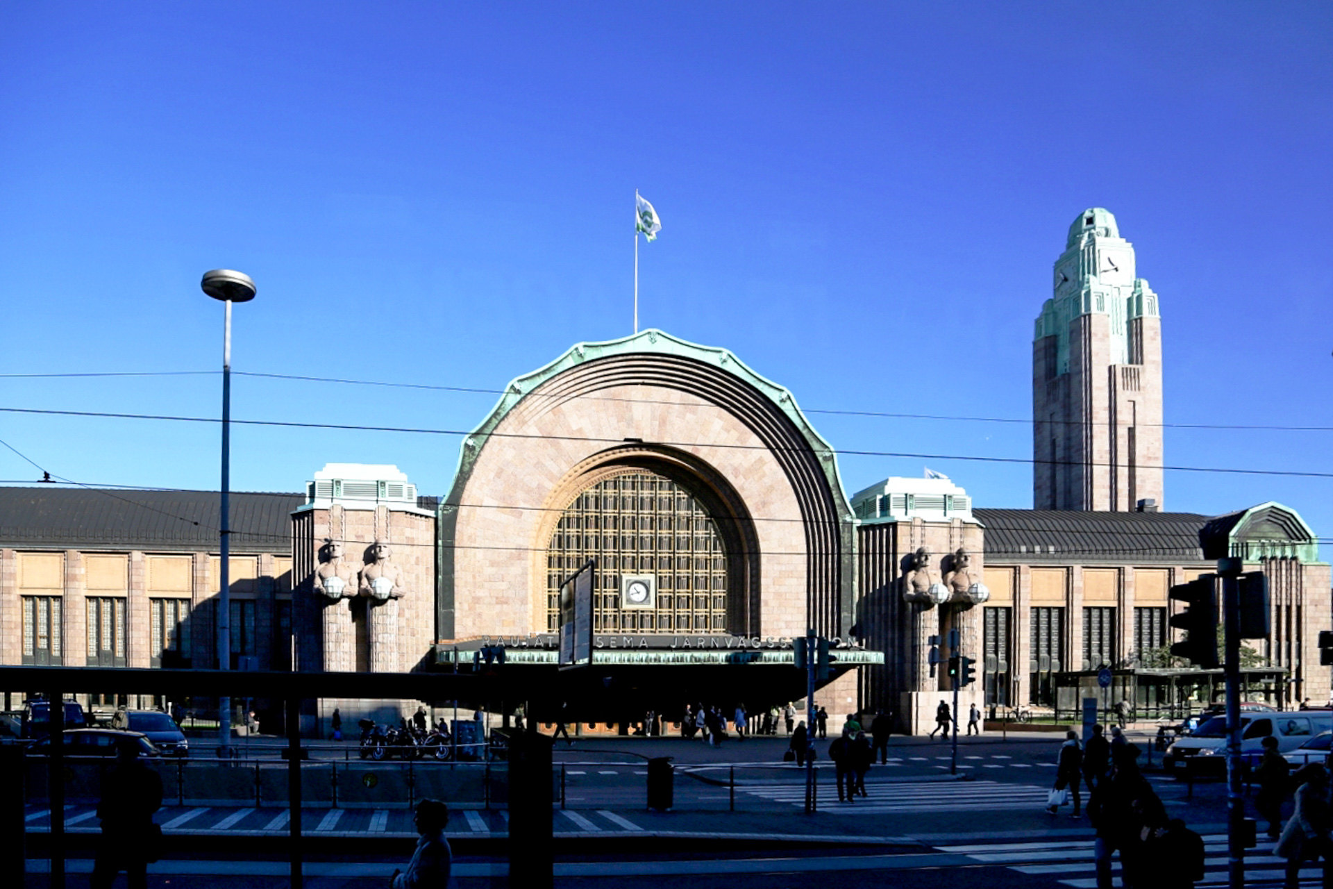 赫尔辛基的火车站图片