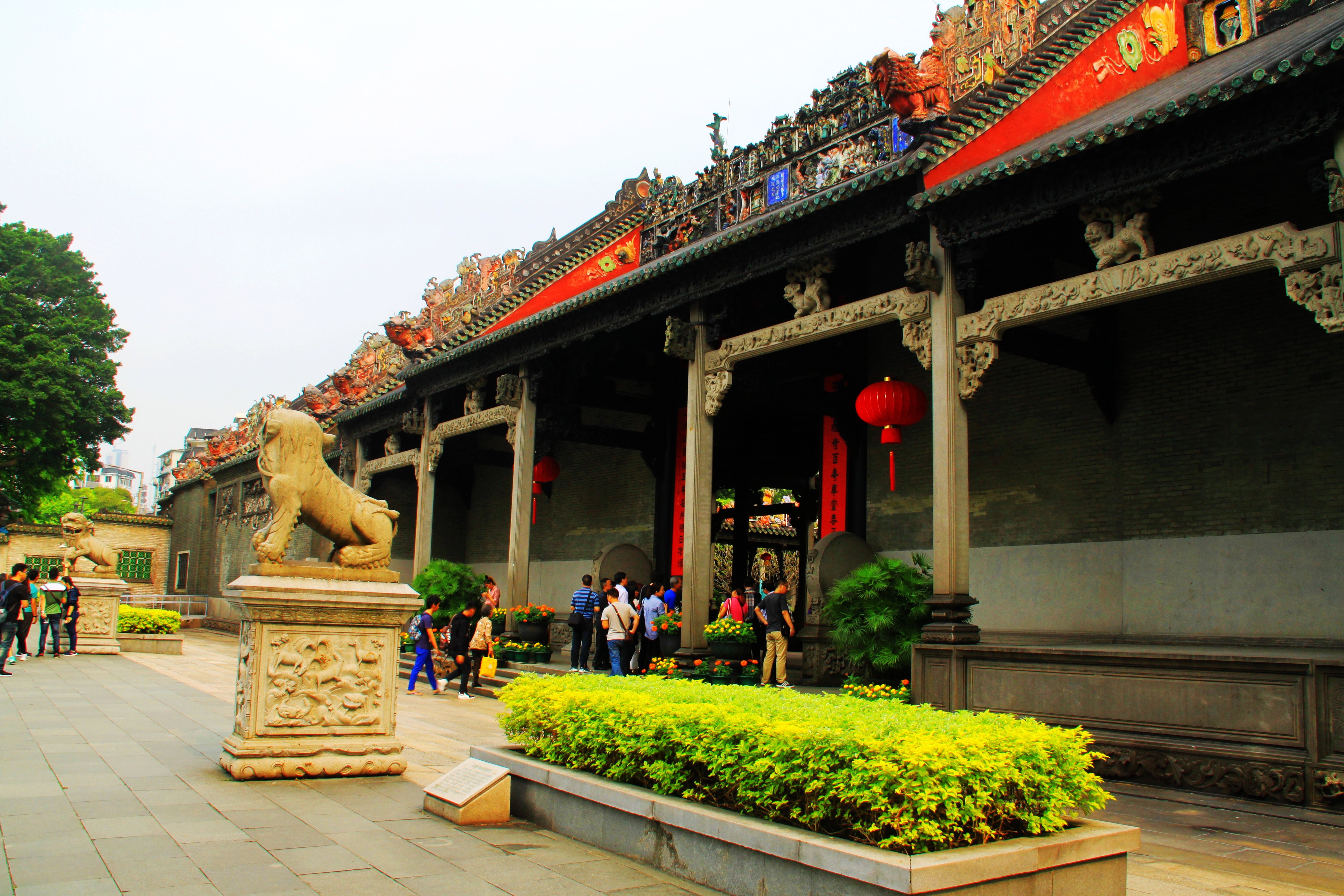 【携程攻略】广州陈家祠景点,尚未走近陈家祠,就被惊艳到了,难得在