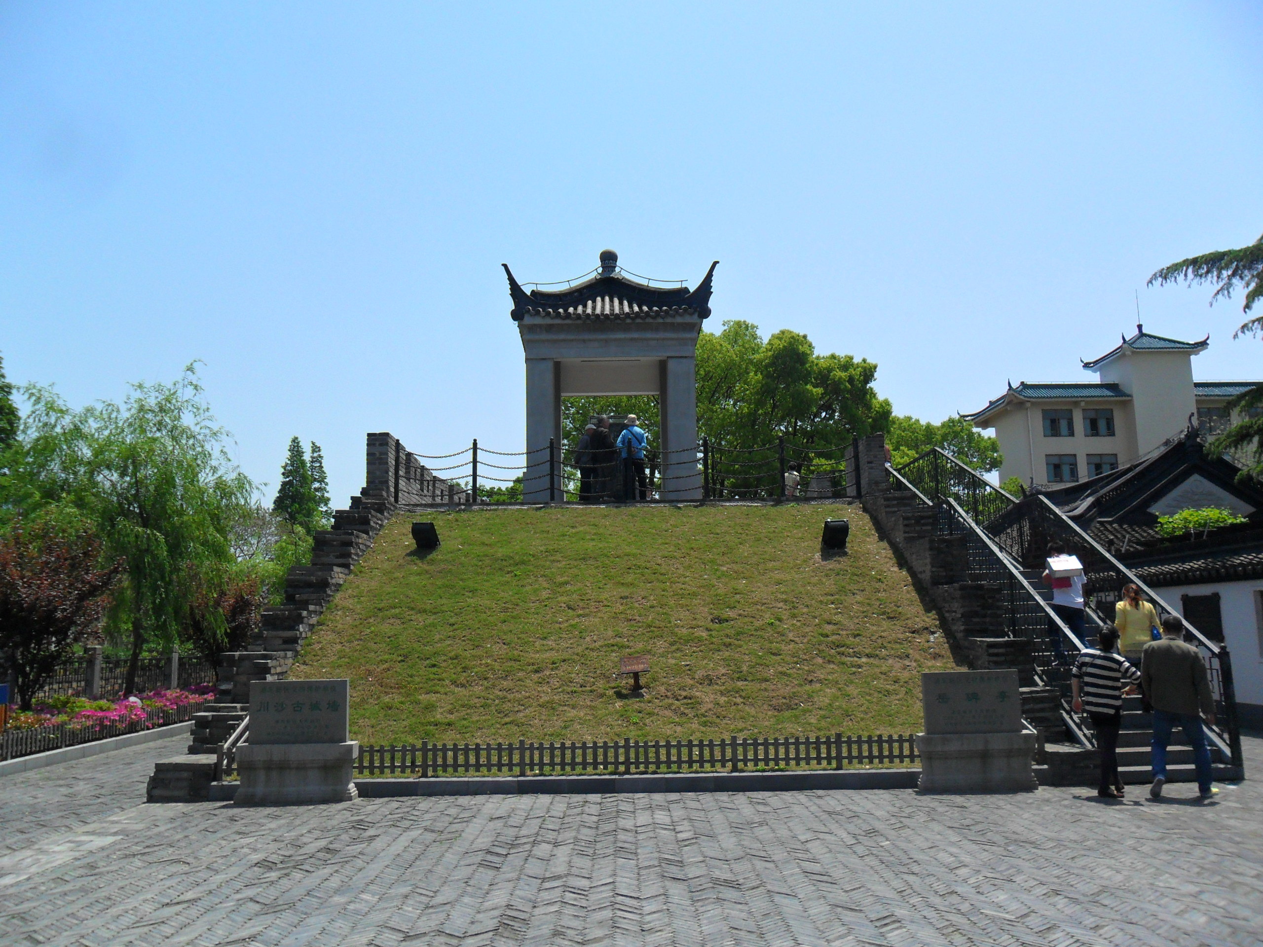 【攜程攻略】上海川沙古城牆適合家庭親子旅遊嗎,川沙古城牆家庭親子