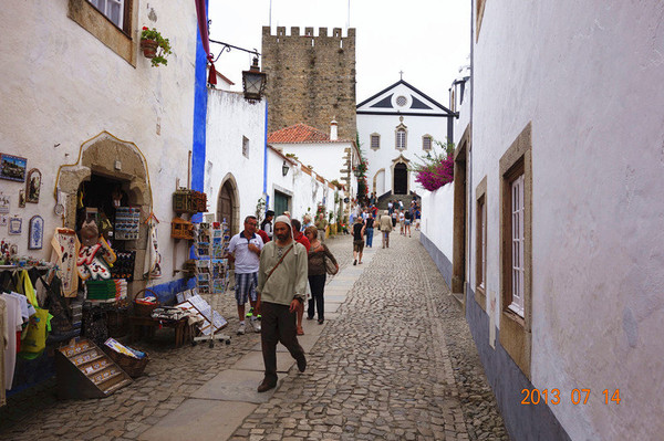 葡萄牙游记--甜美小城奥比杜斯obidos