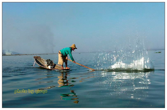 半拉子英语闯缅甸之茵莱湖上