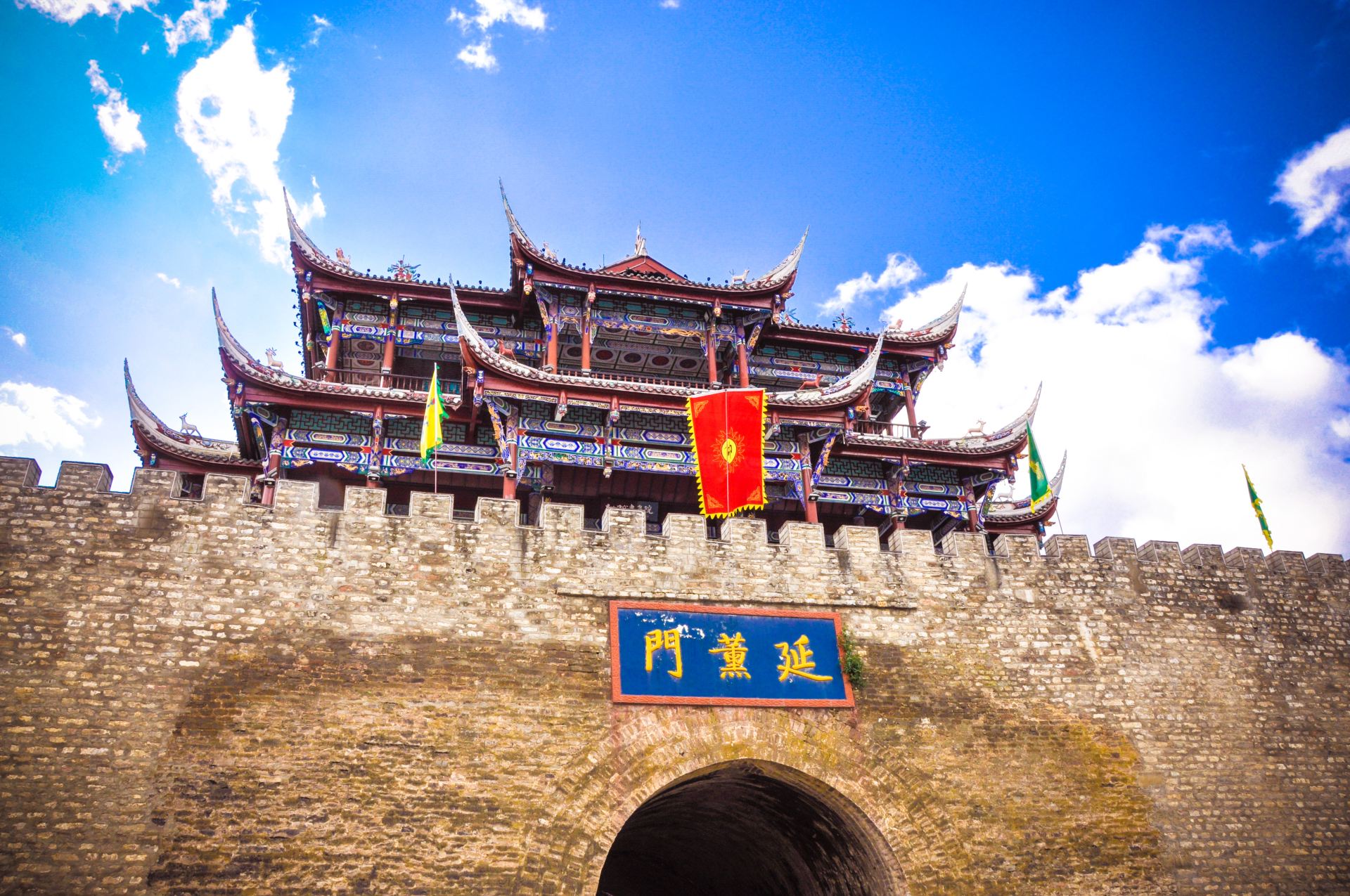 松潘古镇,县城_大山谷图库