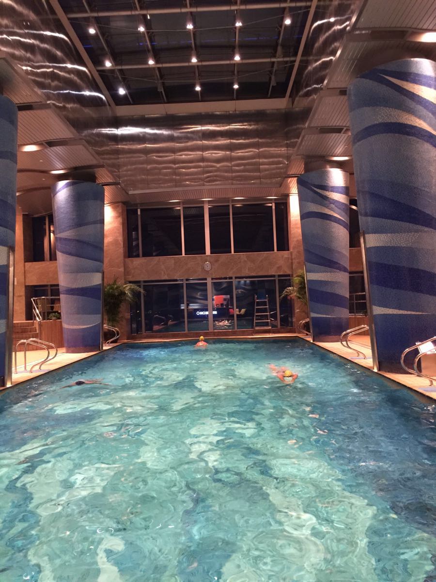 2023凯宾斯基大酒店水疗室玩乐攻略,水很清,人很少,风景不错,