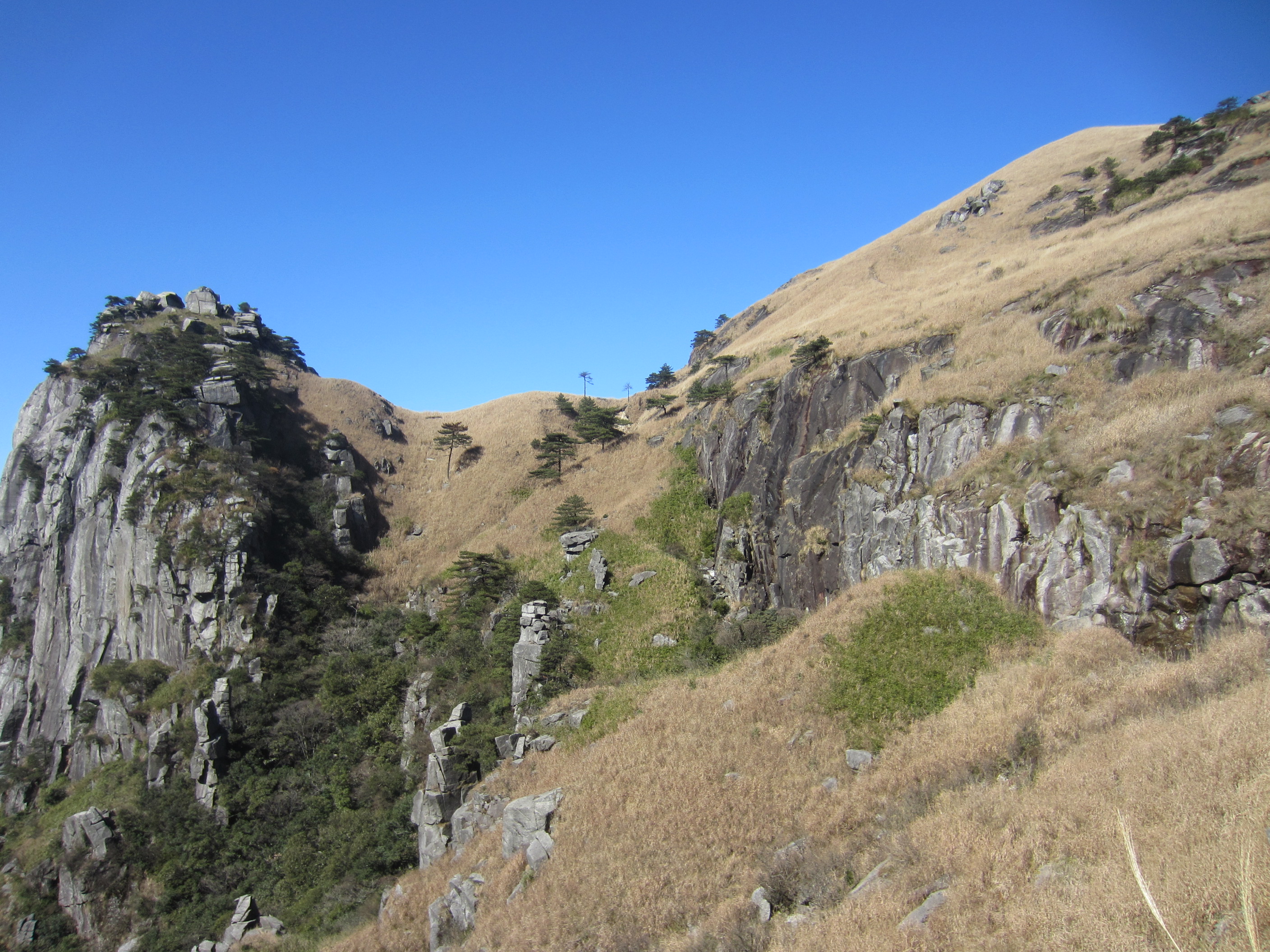 2013秋 兄弟們登頂武功山白鶴峰