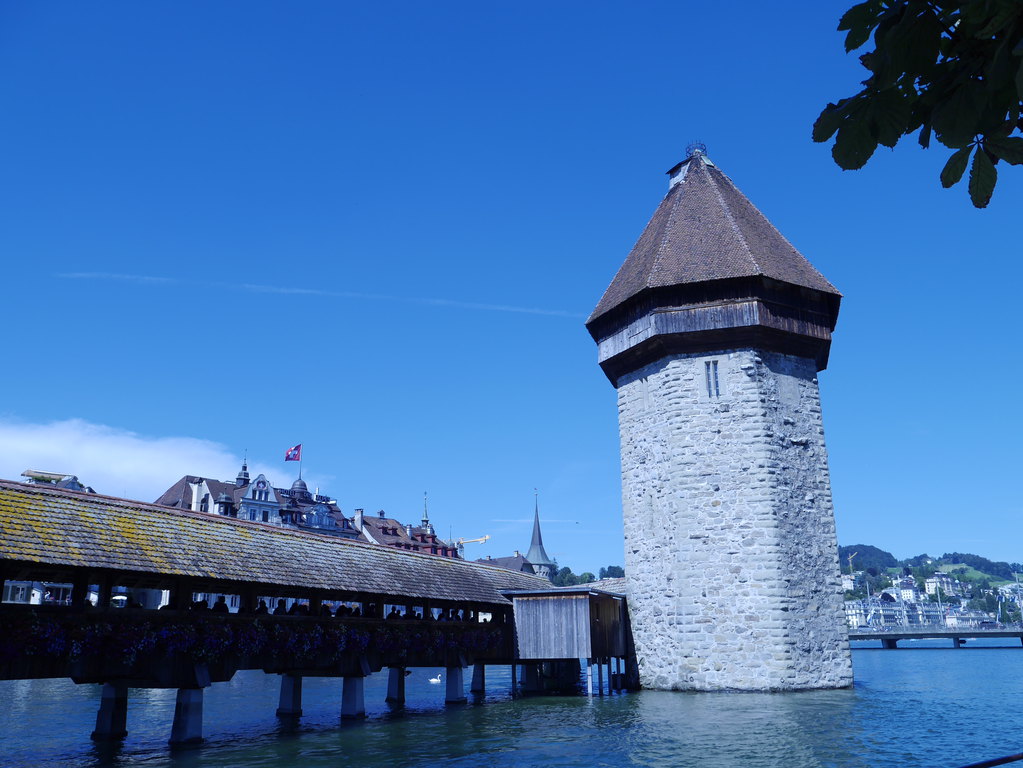 天鹅之湖--瑞士琉森-卢塞恩湖