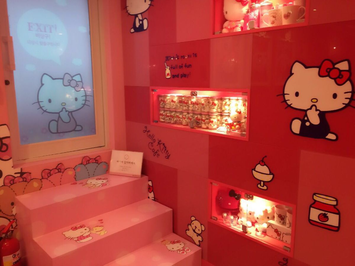 hello kitty咖啡厅
