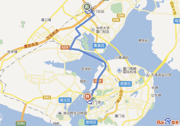 厦门北火车站怎么去东渡邮轮码头