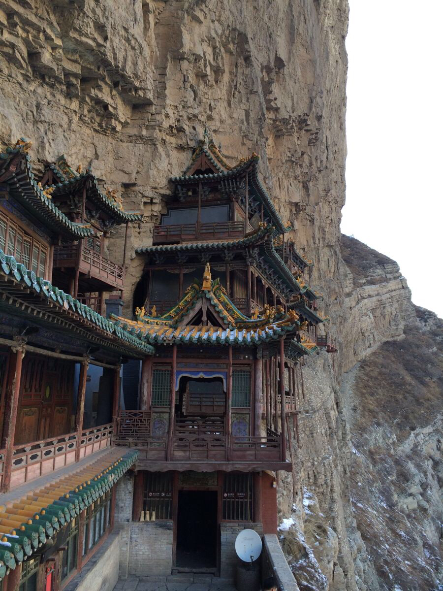 踏雪懸空寺,雲岡石窟2日遊