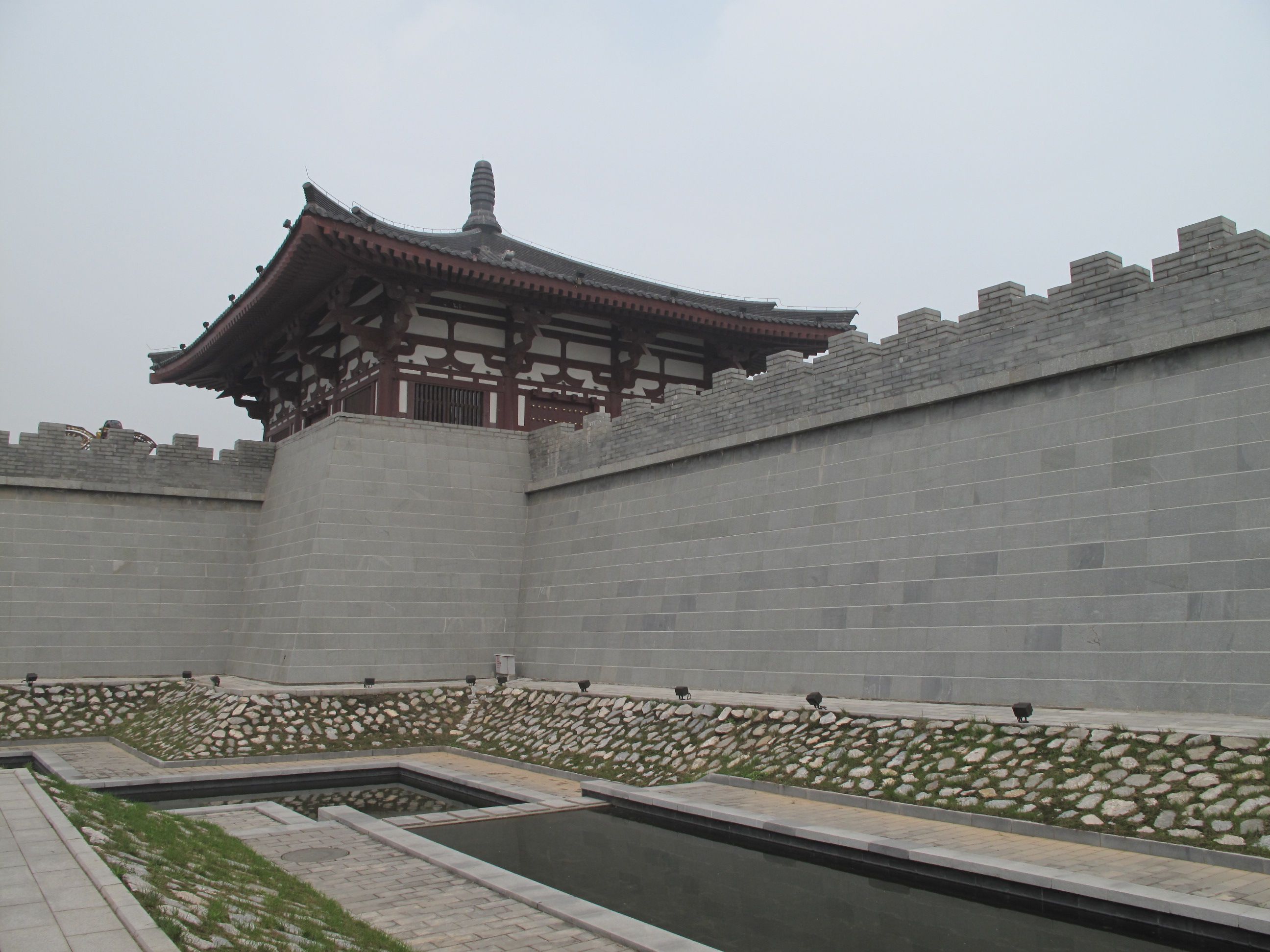 西安唐城墙图片