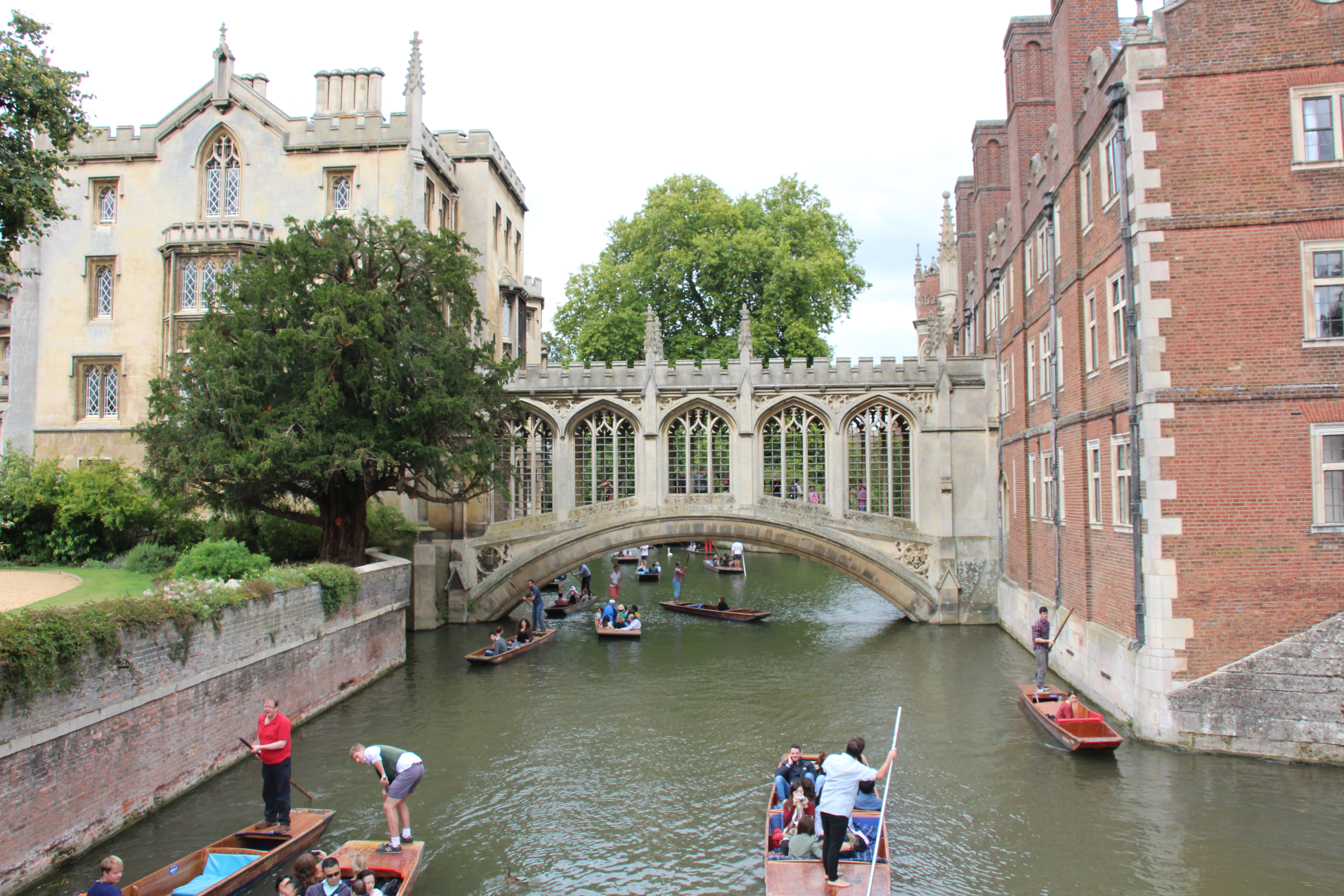                  剑河(康河)上最