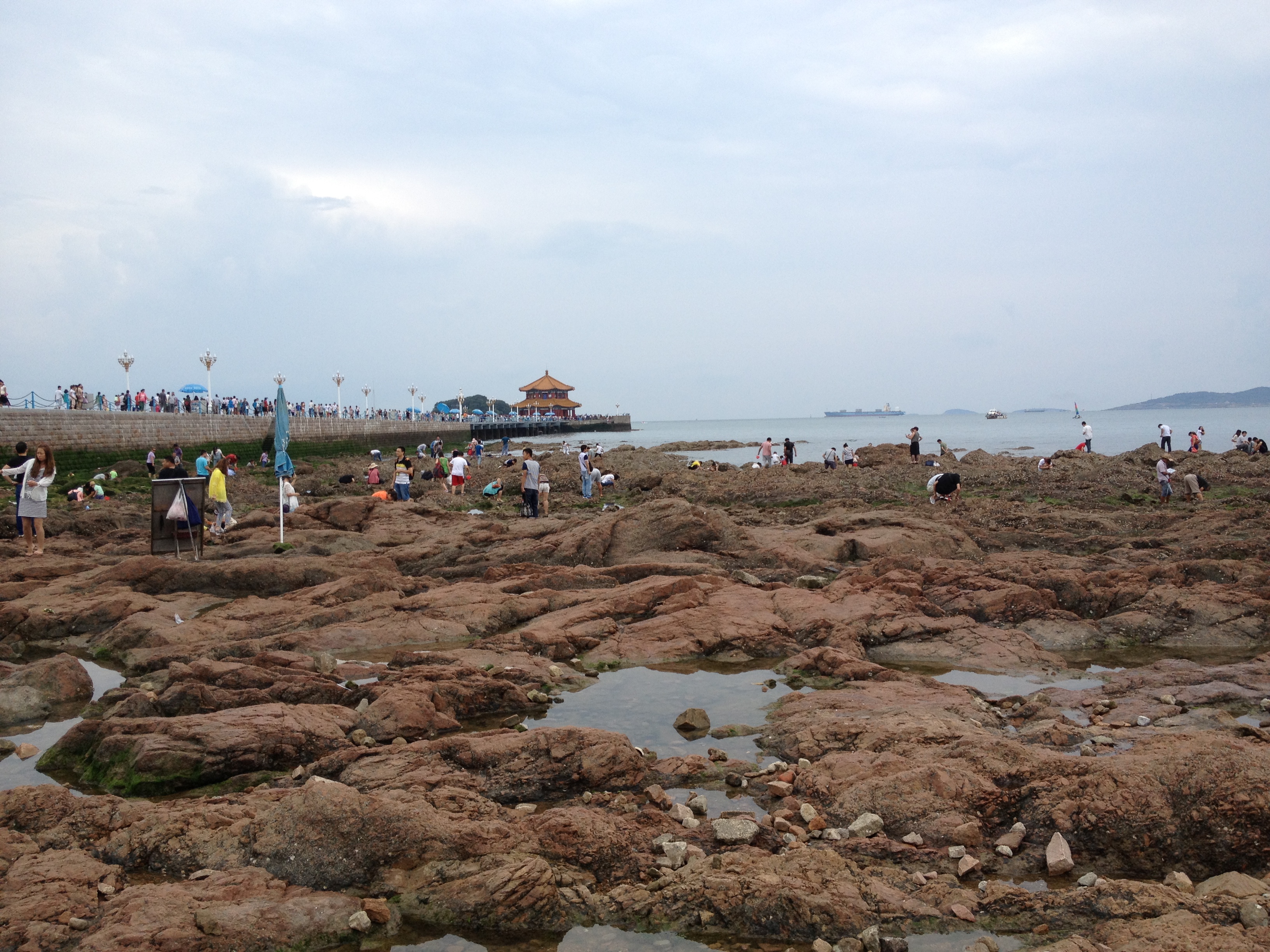 【携程攻略】青岛栈桥海水浴场适合家庭亲子旅游吗,栈桥海水浴场家庭