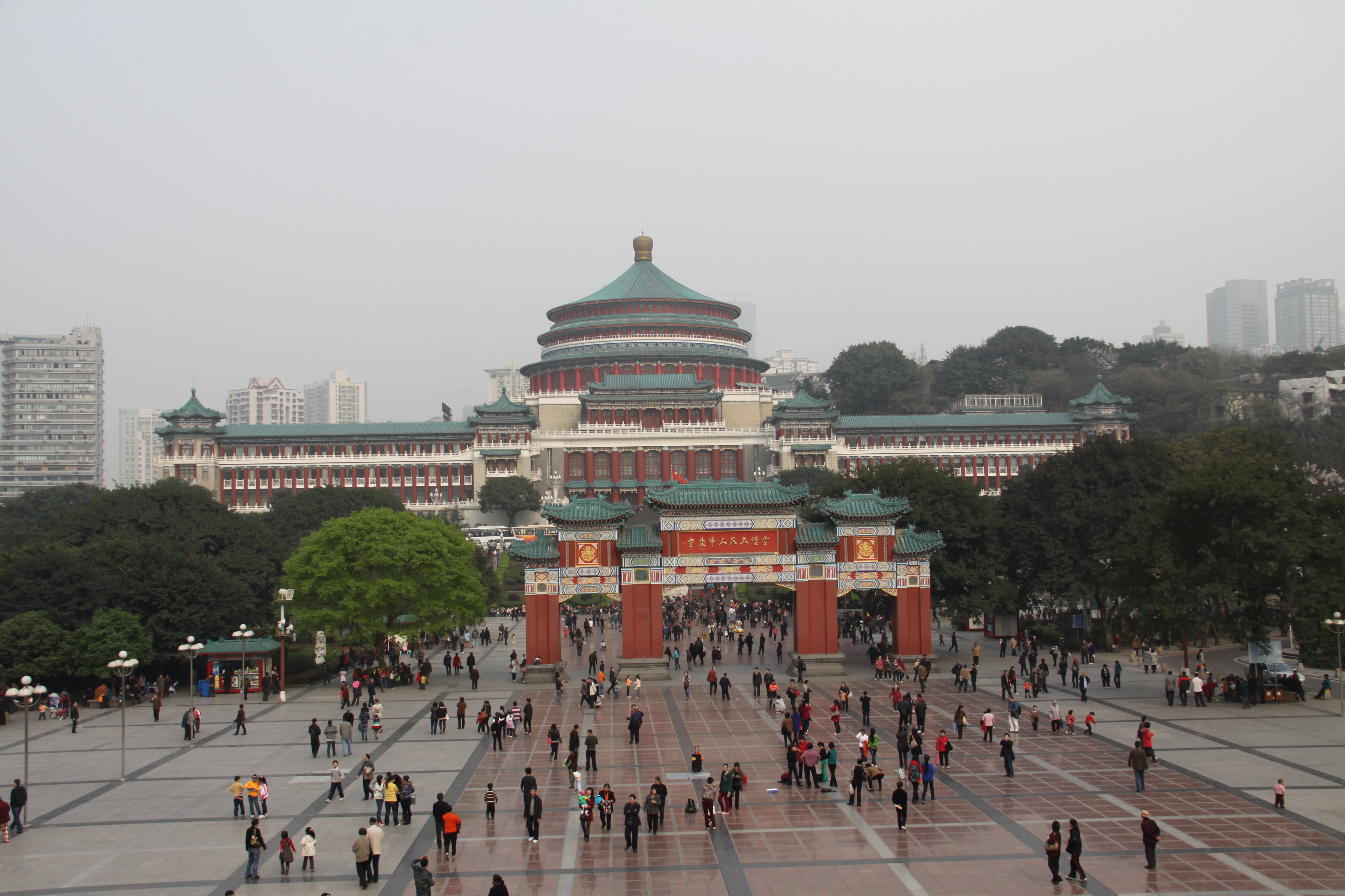 重庆人民大礼堂高清图片