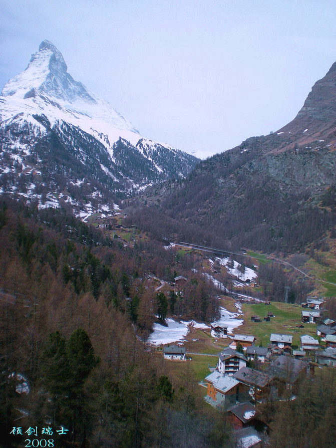 青衫磊落险峰行--瑞士阿尔卑斯行记