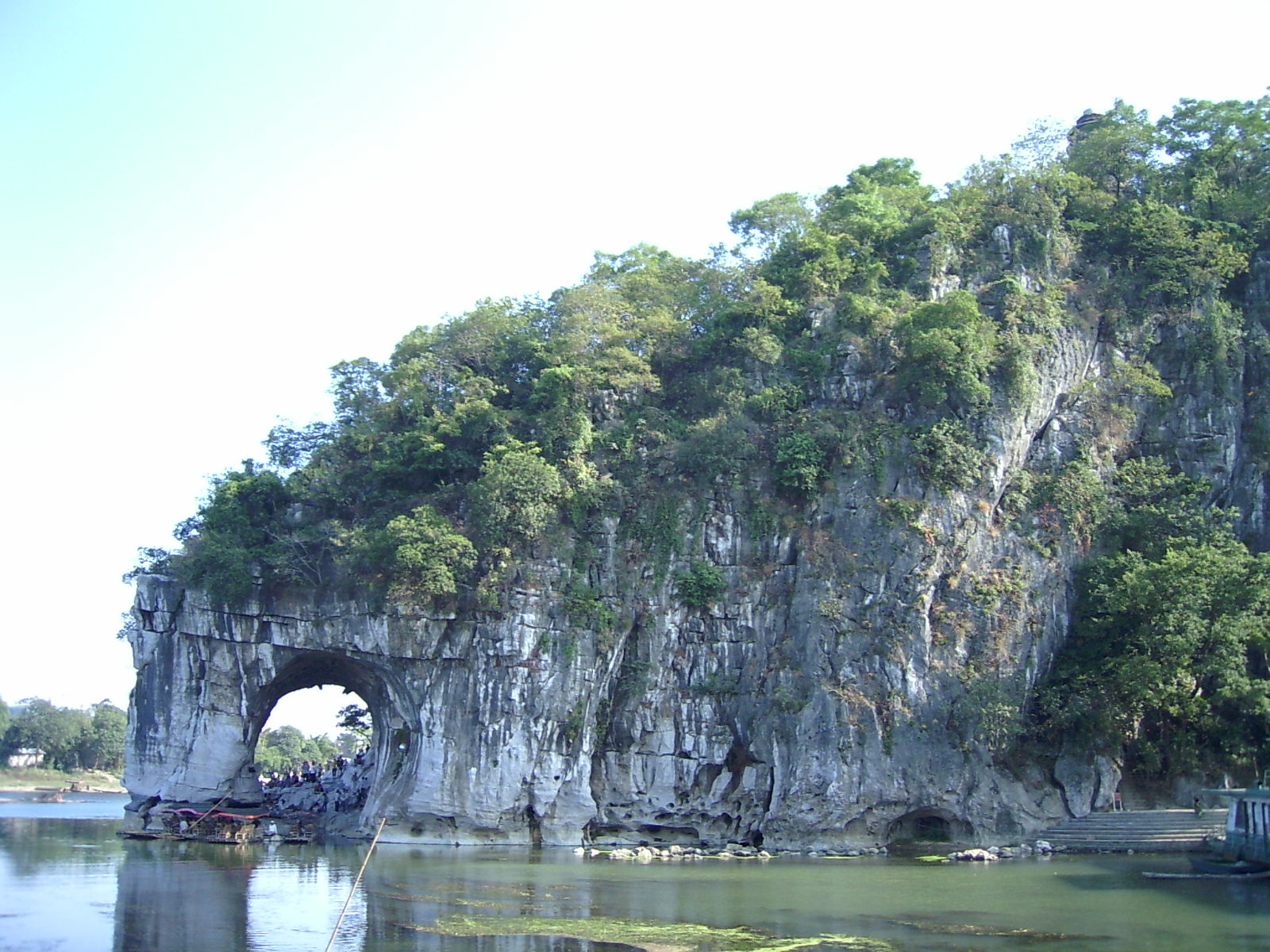 桂林訾洲象山图片