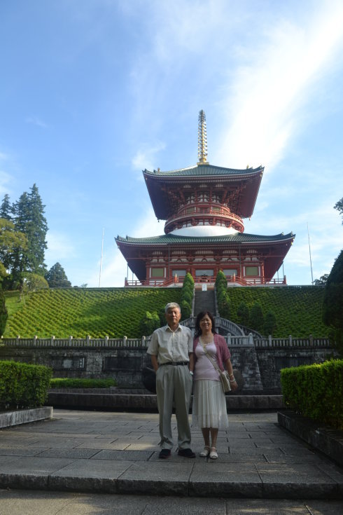 日本,东京千叶县成田市,新胜寺.