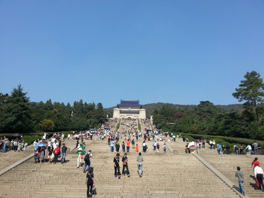 【攜程攻略】南京中山陵景區適合朋友出遊旅遊嗎,中山陵景區朋友出遊