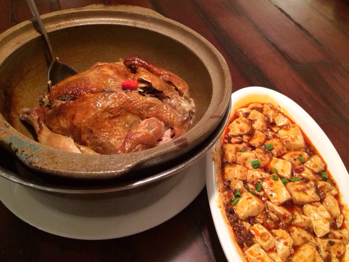 喜欢          引用到评论  我点了茶香鸡,麻婆豆腐才三块钱