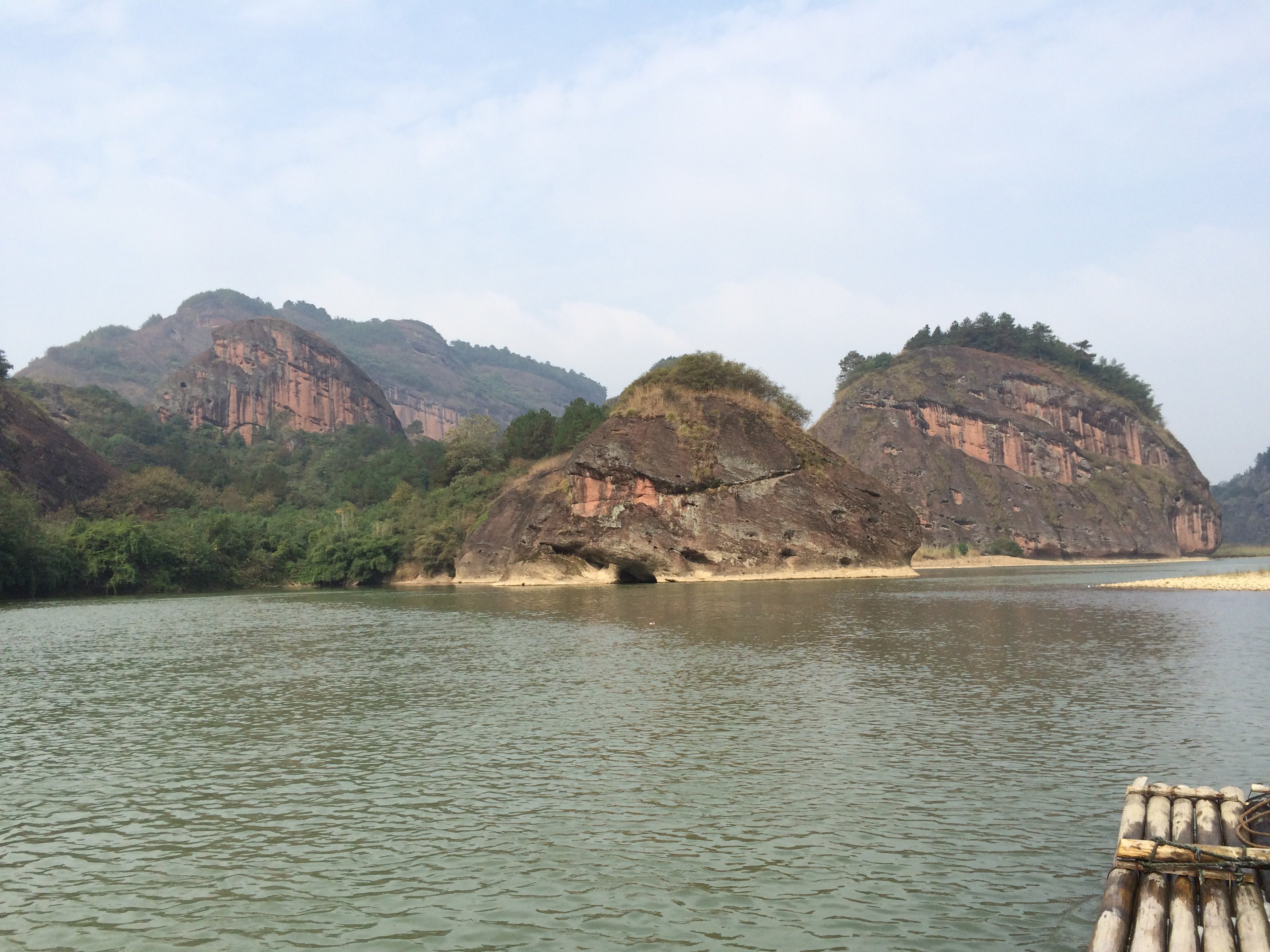 仙水岩芦溪河竹筏漂流
