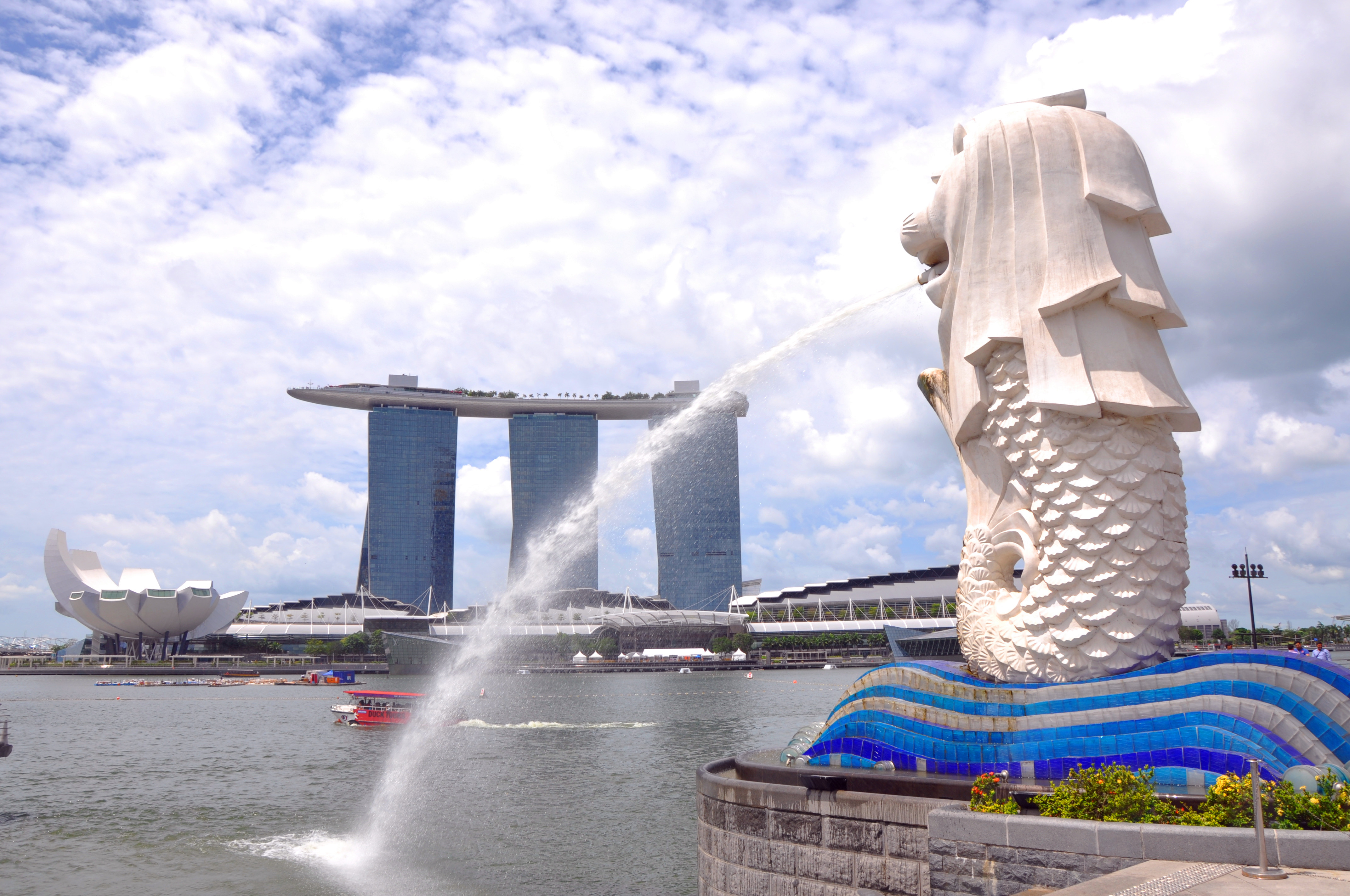 新加坡三大标志性建筑图片
