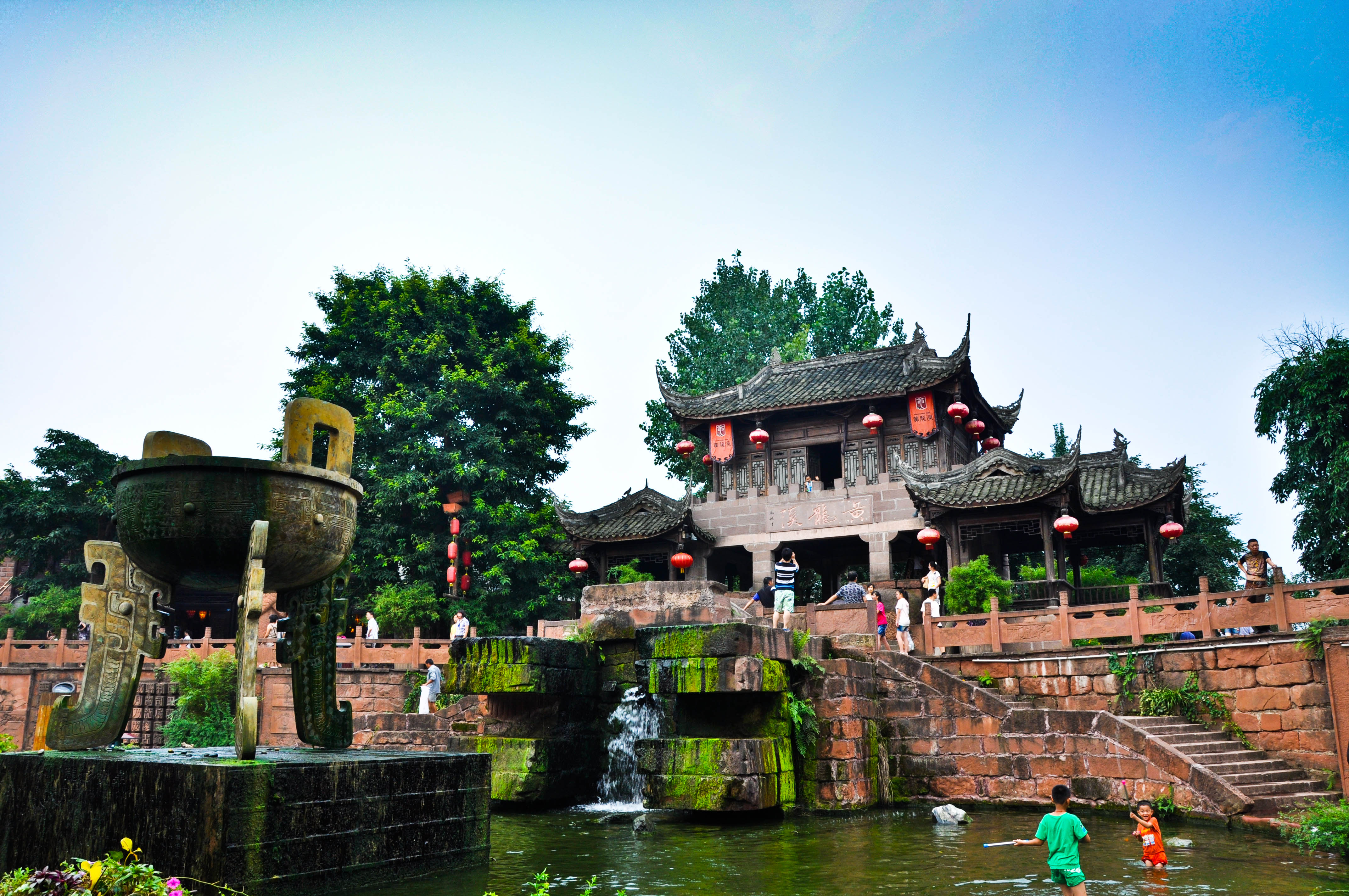 天府之国四川游之十(成都市区,黄龙溪镇,都江堰,青城山)