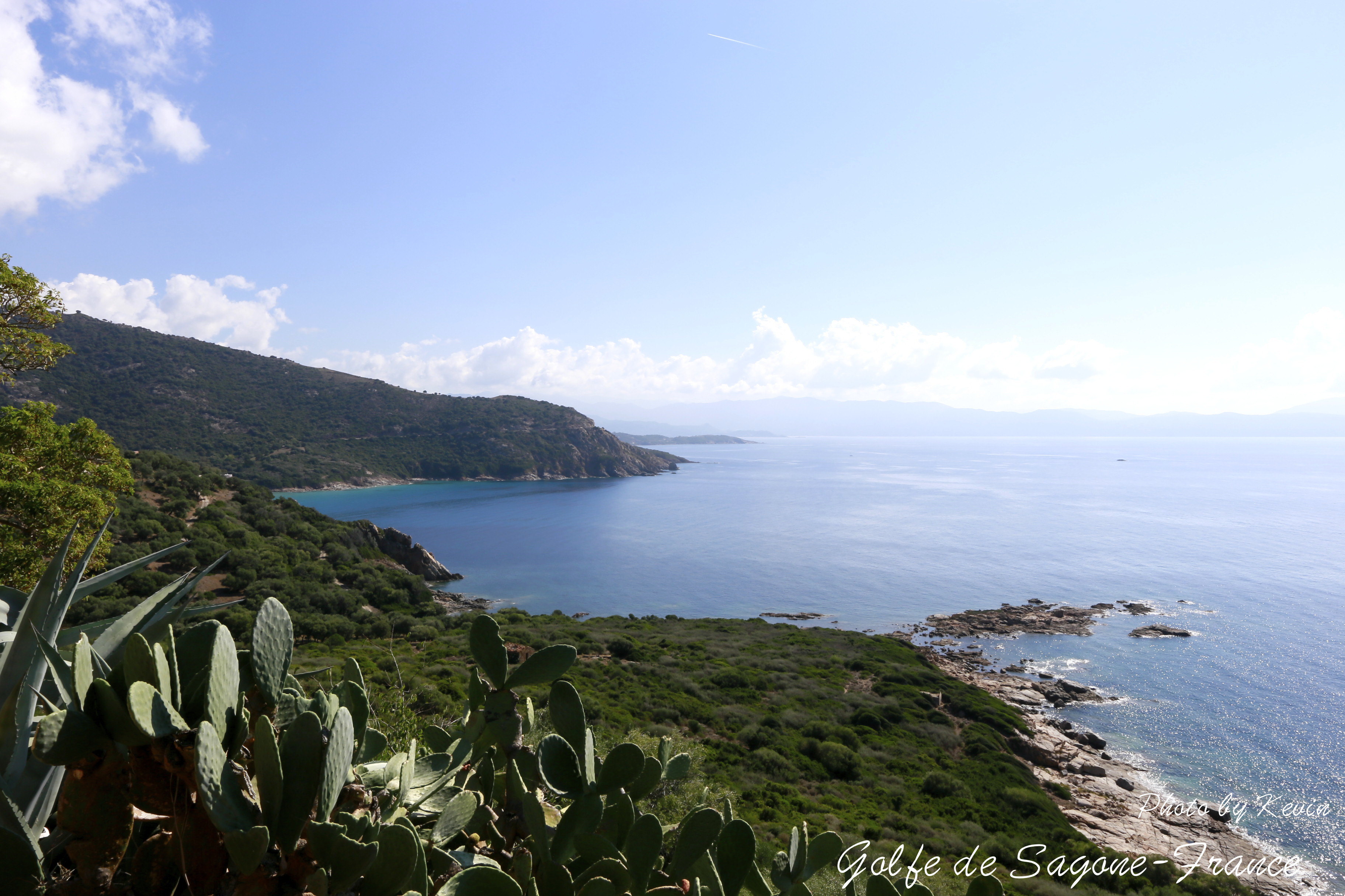 法國科西嘉島-風景如畫的地中海景