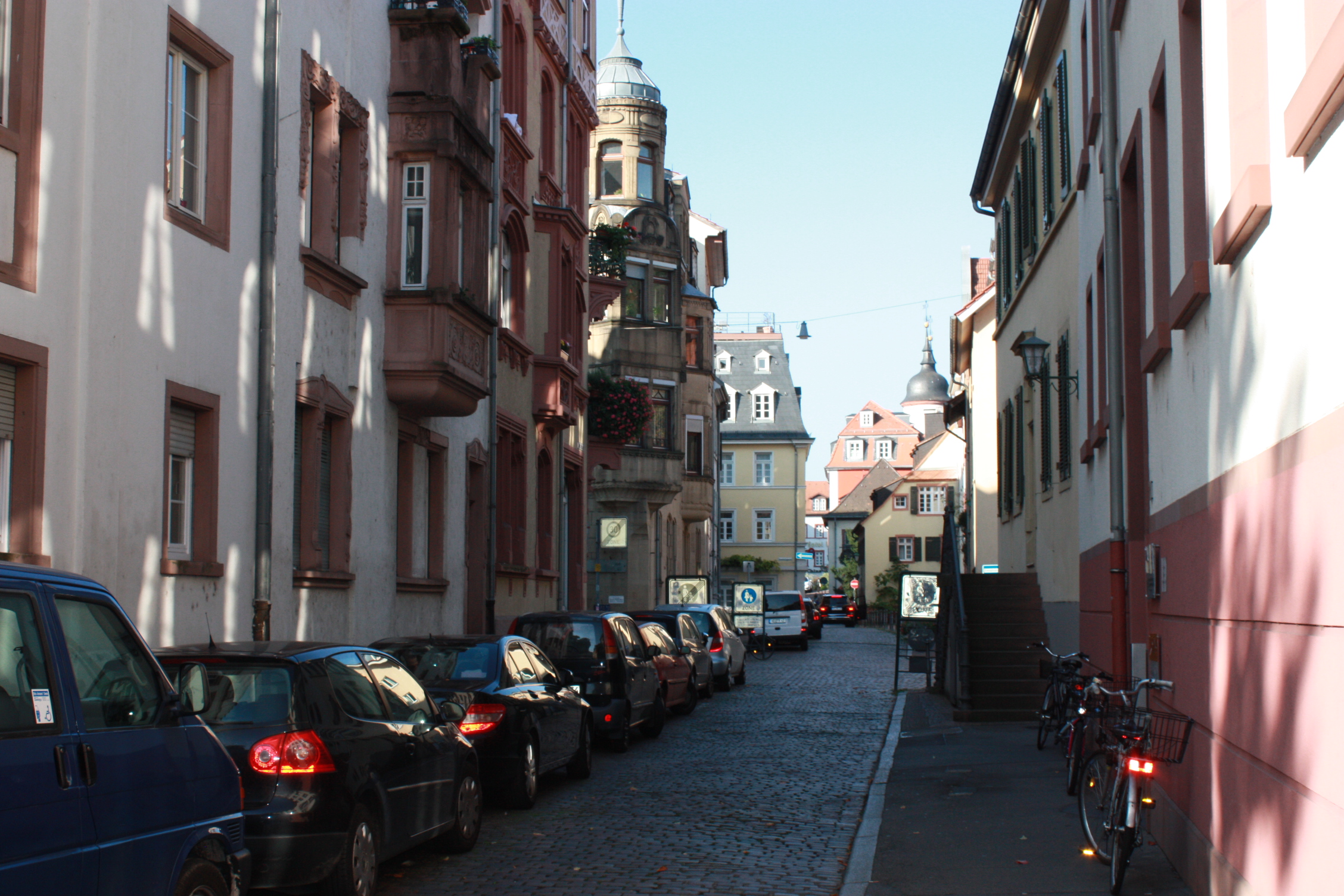海德堡步行街图片