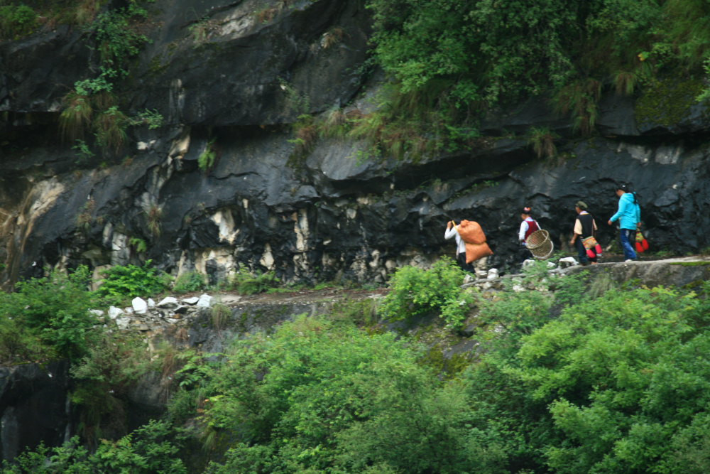 穿越古今文明(2012怒江行徒步茶马古道)