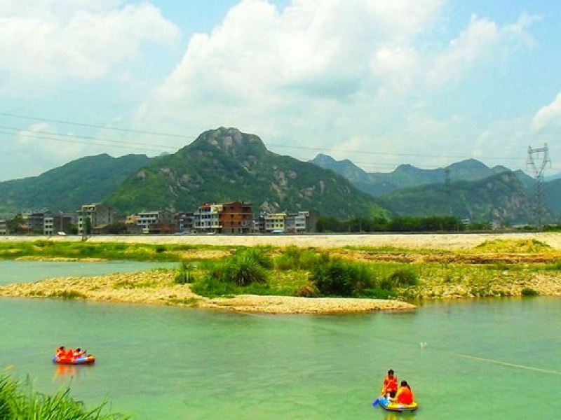 雁荡五虎山漂流