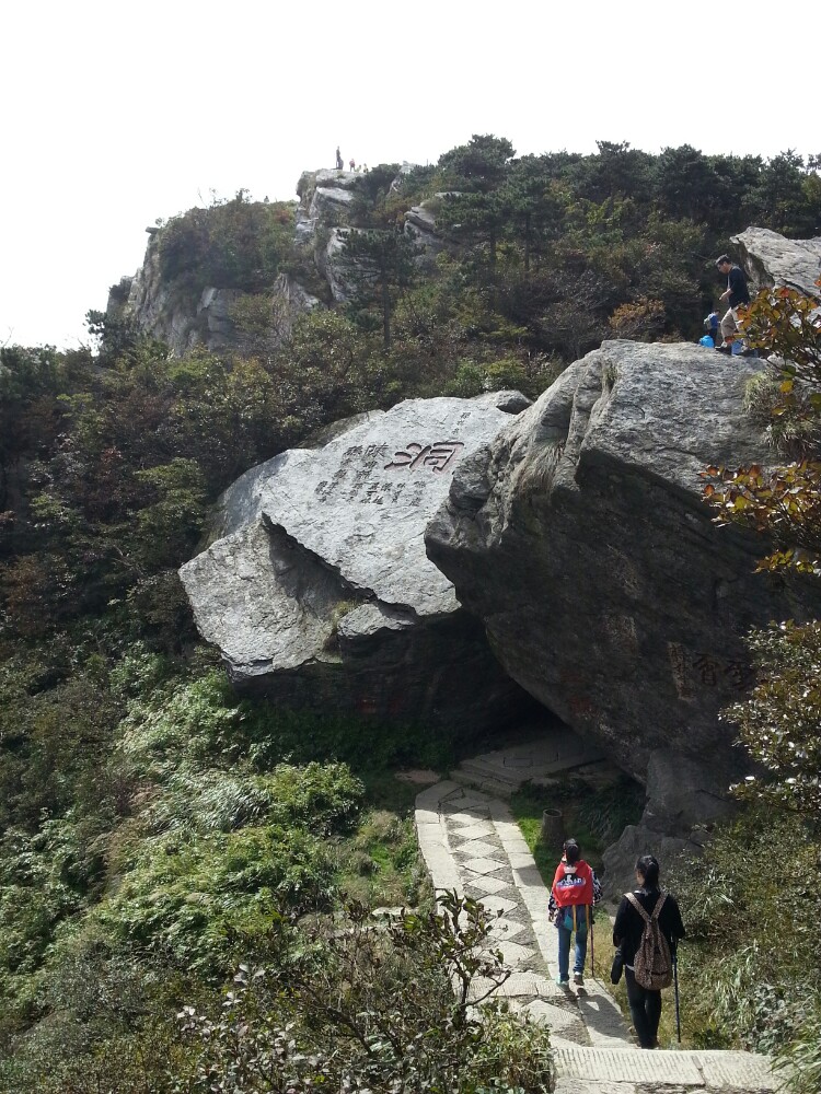 五老峰旅遊景點攻略圖