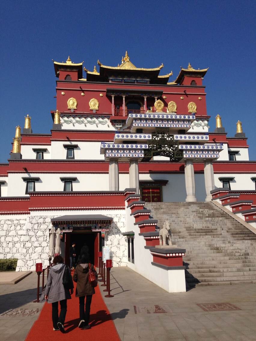 【携程攻略】灵山景区五印坛城适合家庭亲子旅游吗,五印坛城家庭亲子