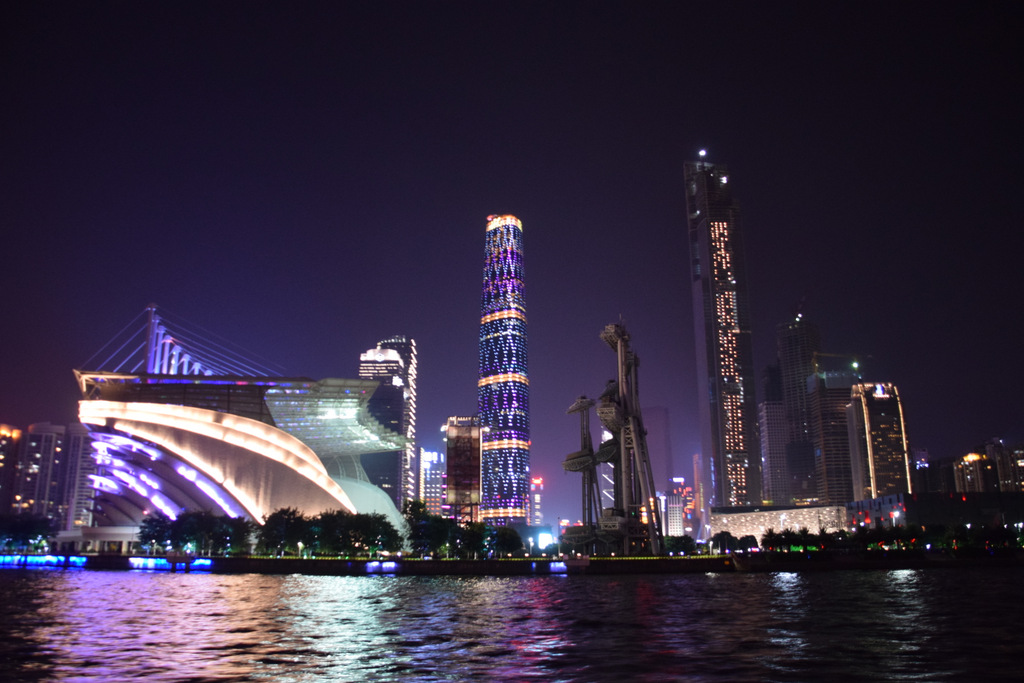 珠江夜游大沙头码头