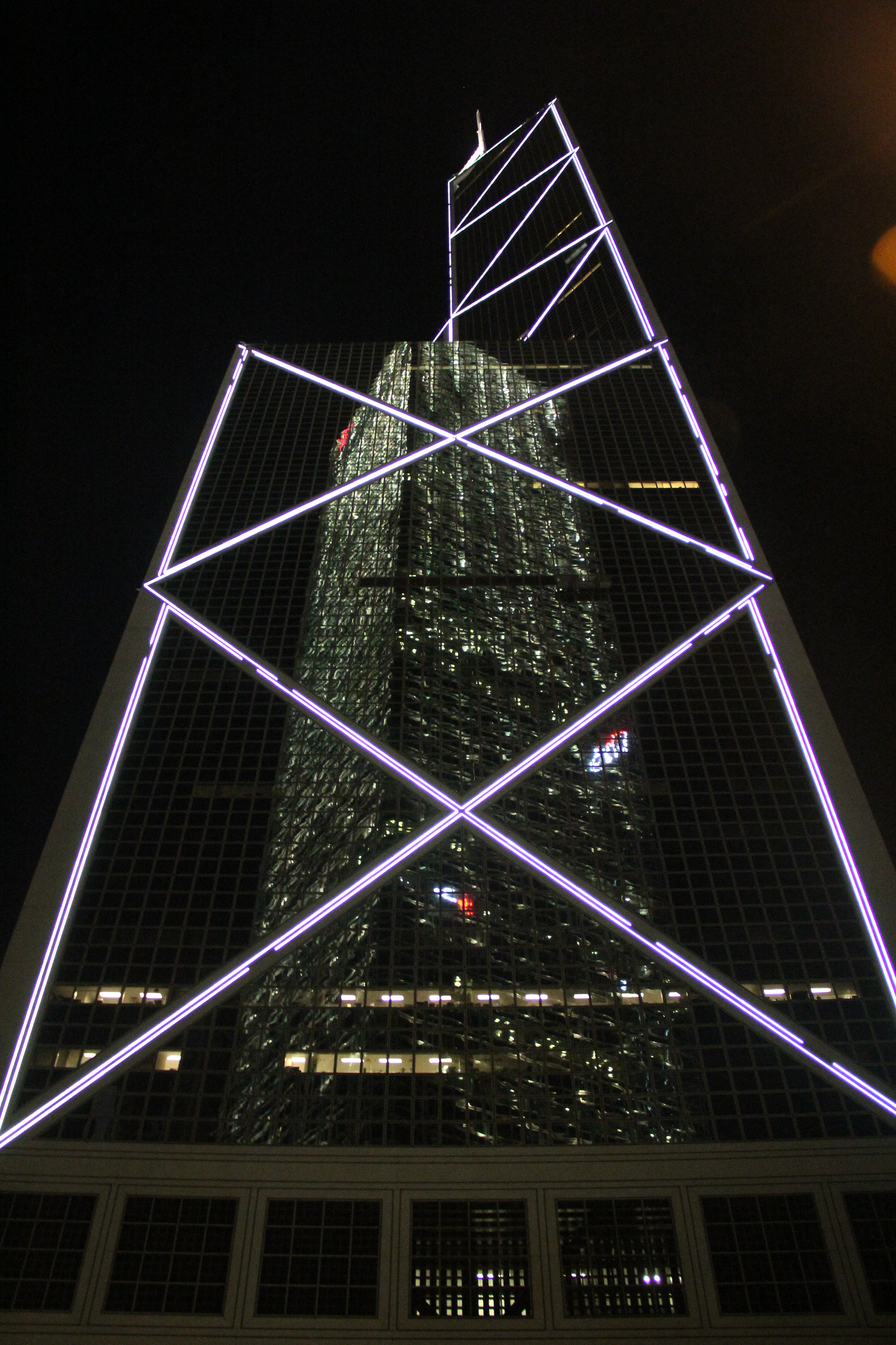 香港中银大厦平面图图片