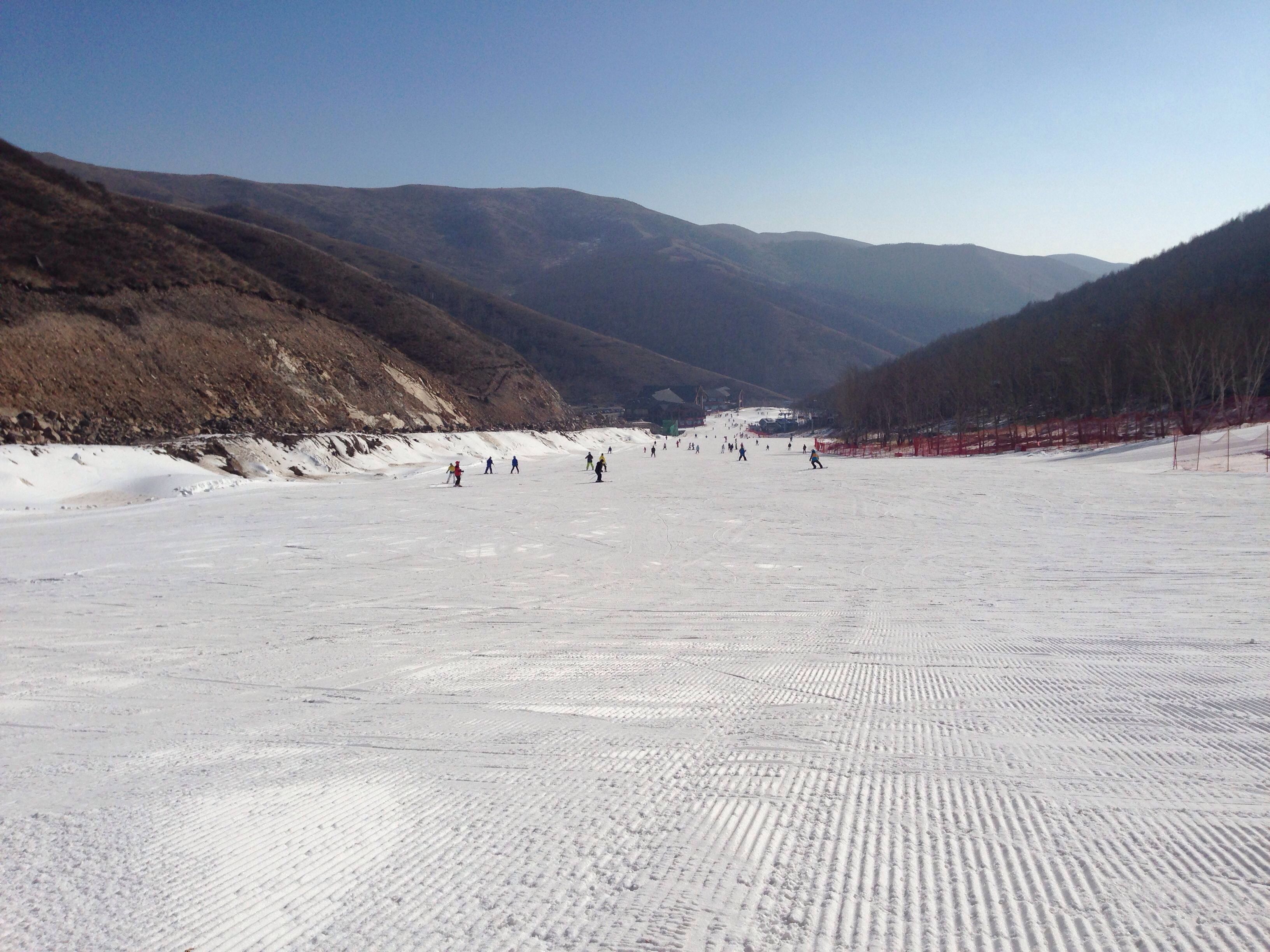 藁城滑雪场图片