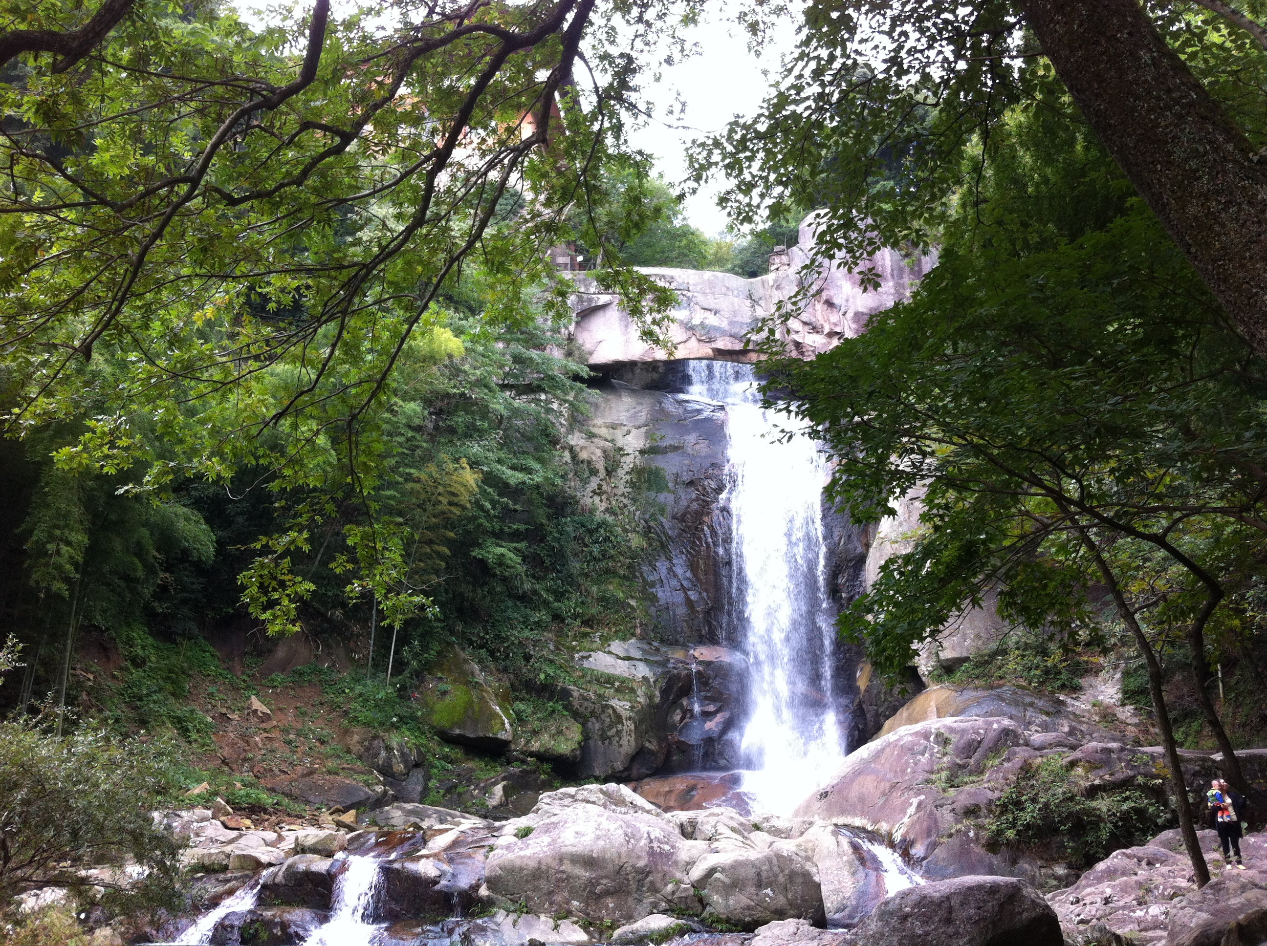 仙游书峰兰石村瀑布图片