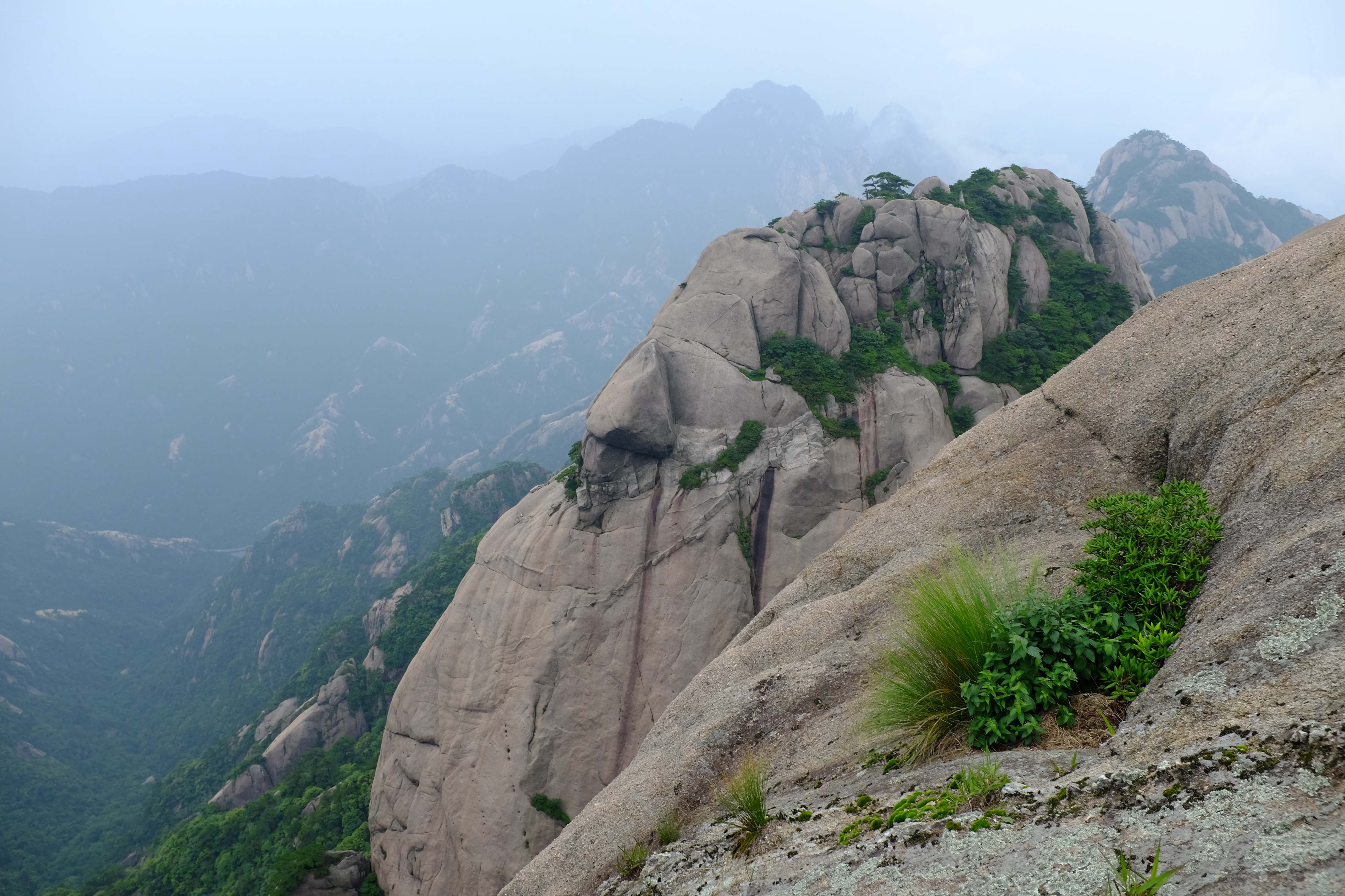 天都峰 天都峰 黄山风景区